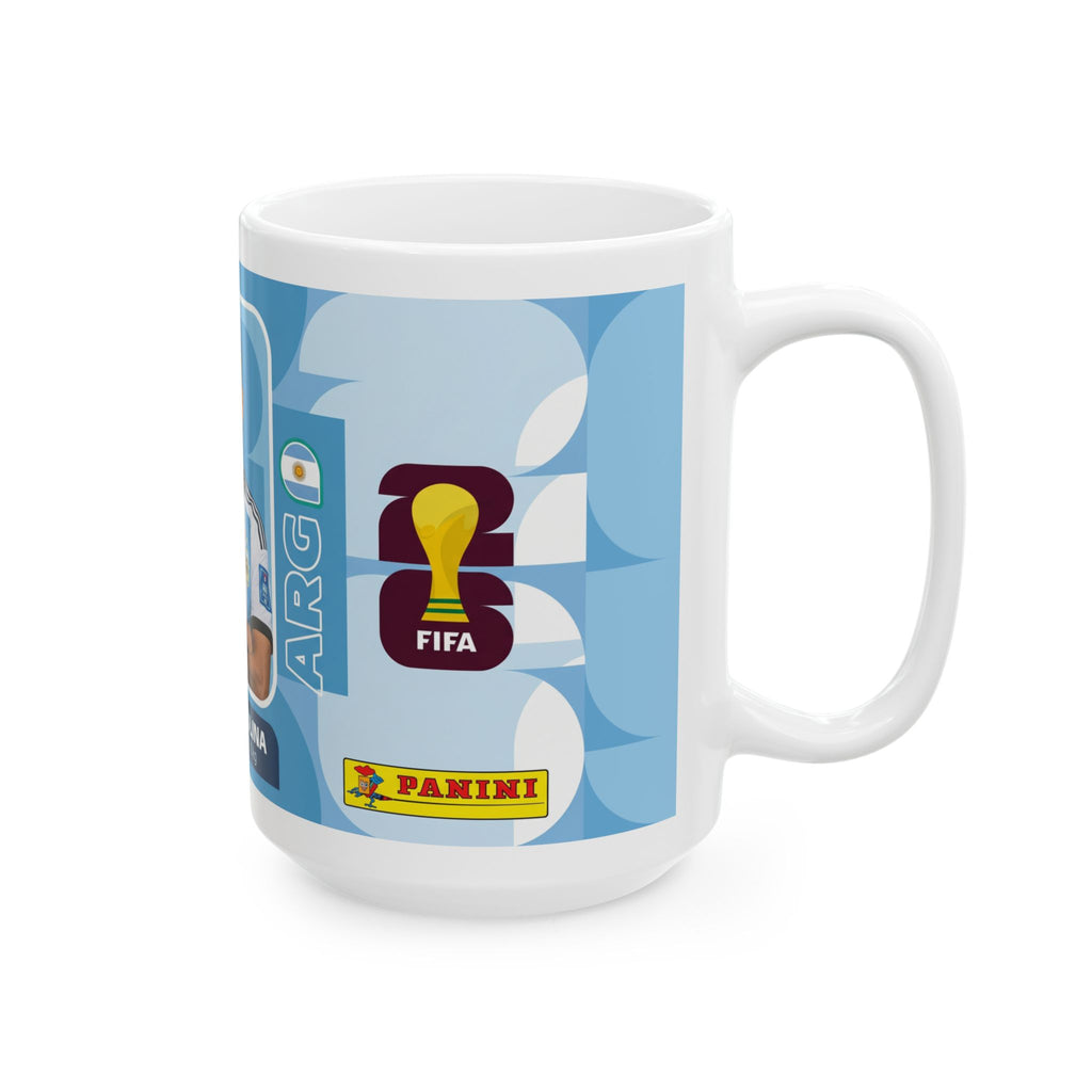 Argentina Soccer Player Nahuel Molina Mug — Ceramic Coffee Cup (11oz/15oz), World Cup 2026 Mugs