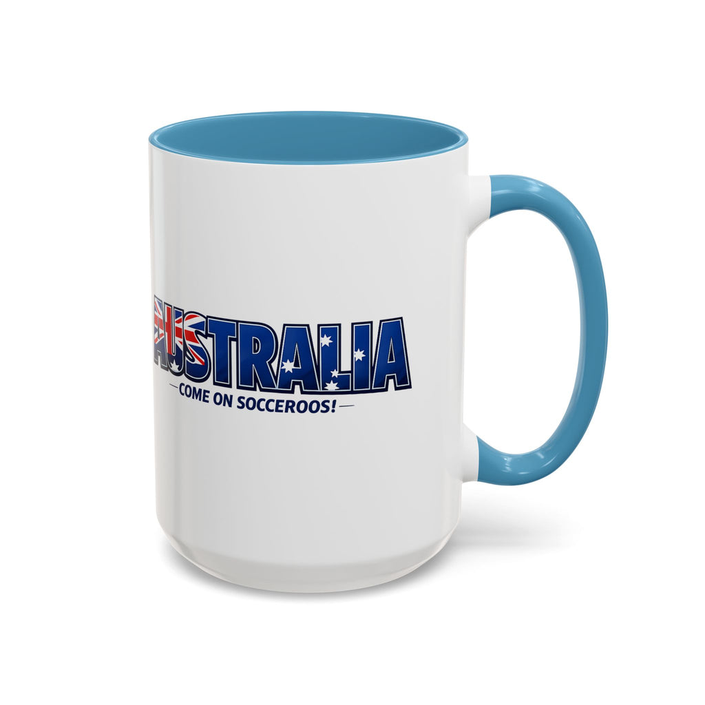 Australia Soccer Cheers Mug | Accent Coffee Mug 11oz 15oz