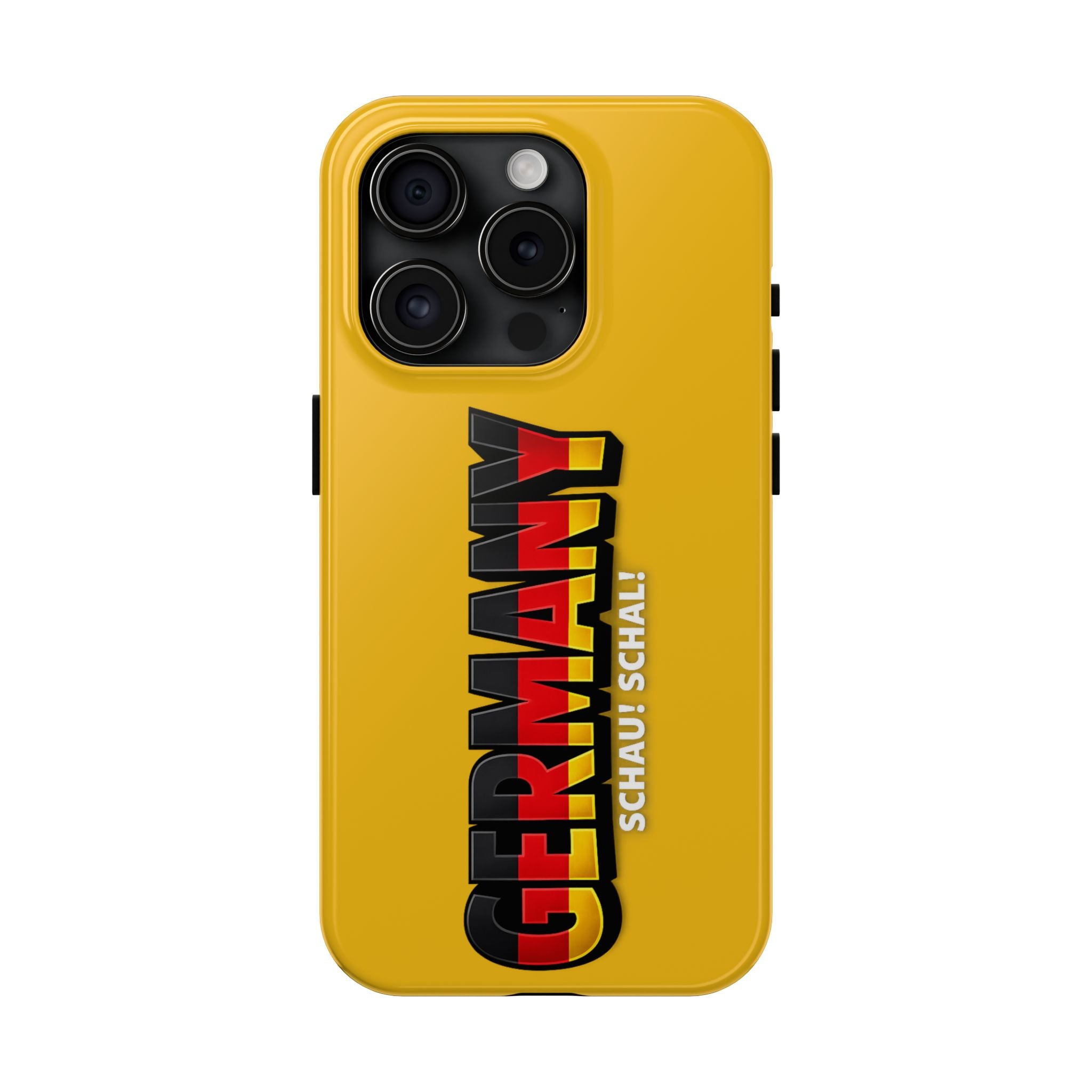 Germany Text Phone Case | Soccer Fan Phone Case, Protective, Glossy, World Cup 2026