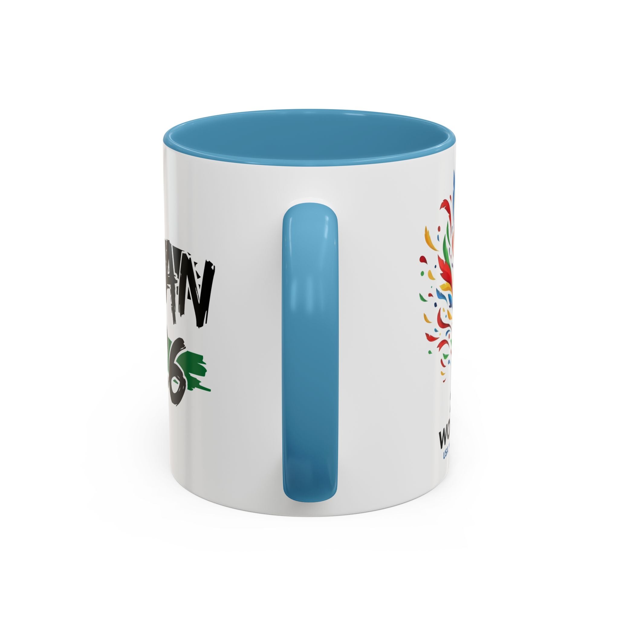 Jordan 2026 Soccer Logo Mug | Accent Coffee Mug 11oz 15oz, World Cup 2026, Gift for Dad