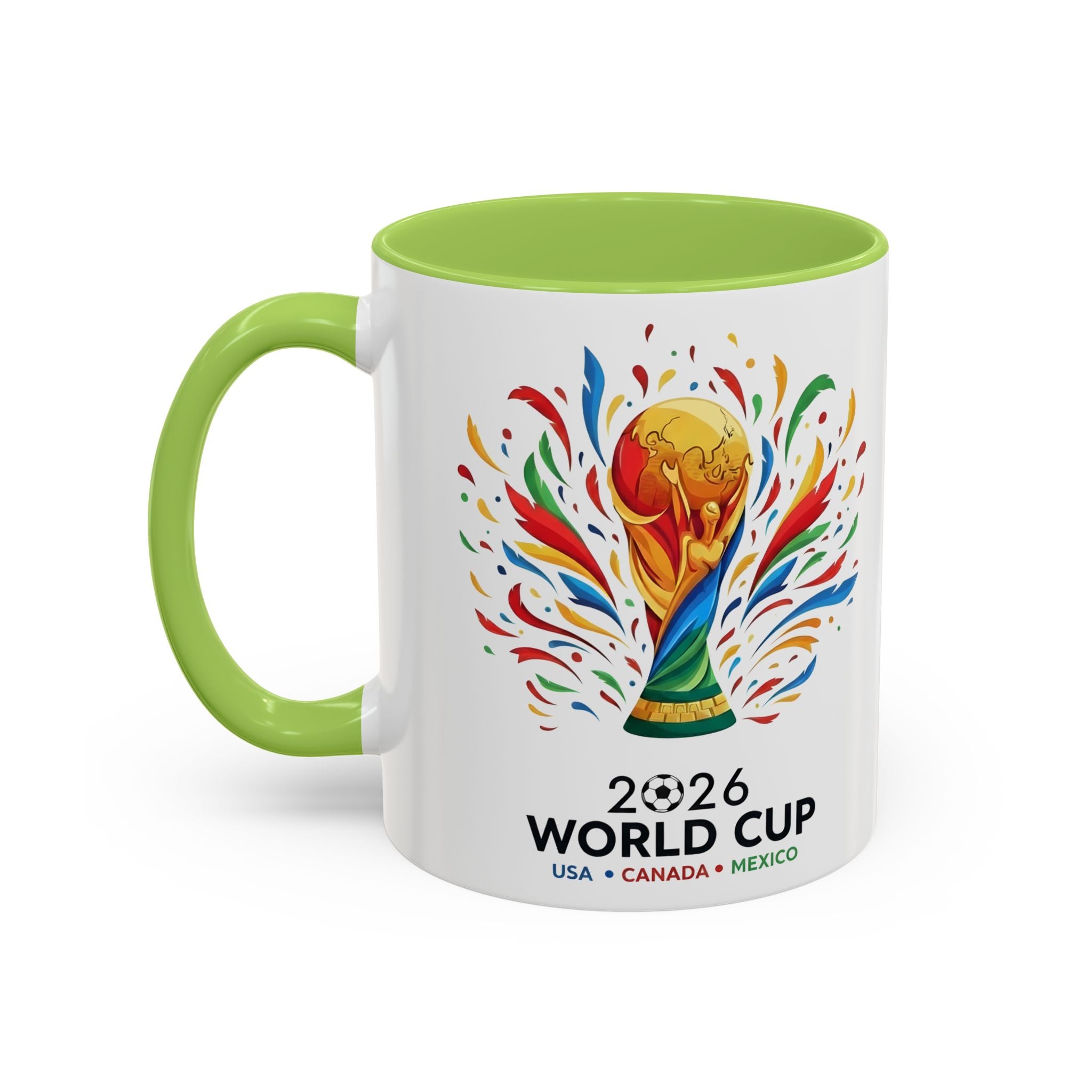 Germany flag text Mug | Accent Coffee Mug 11oz or 15oz, World Cup 2026, Gift for Dad