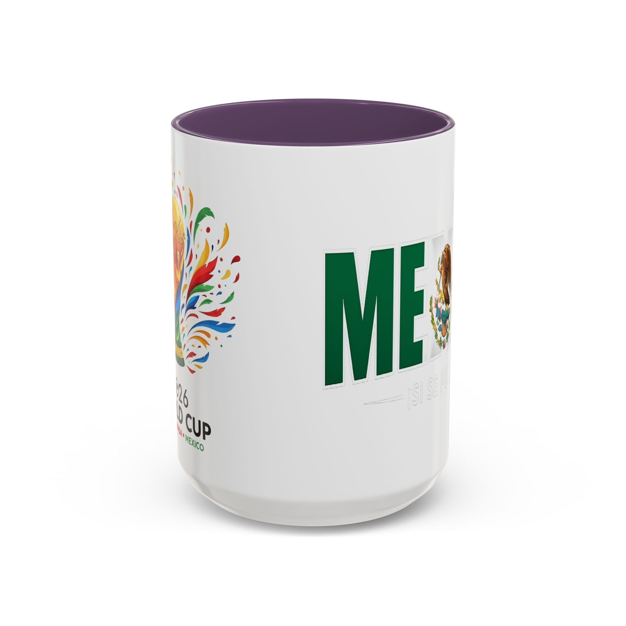 Mexico Coffee Mug | Accent Coffee Cup 11oz 15oz, World Cup 2026, Gift for Dad, Mexican Flag