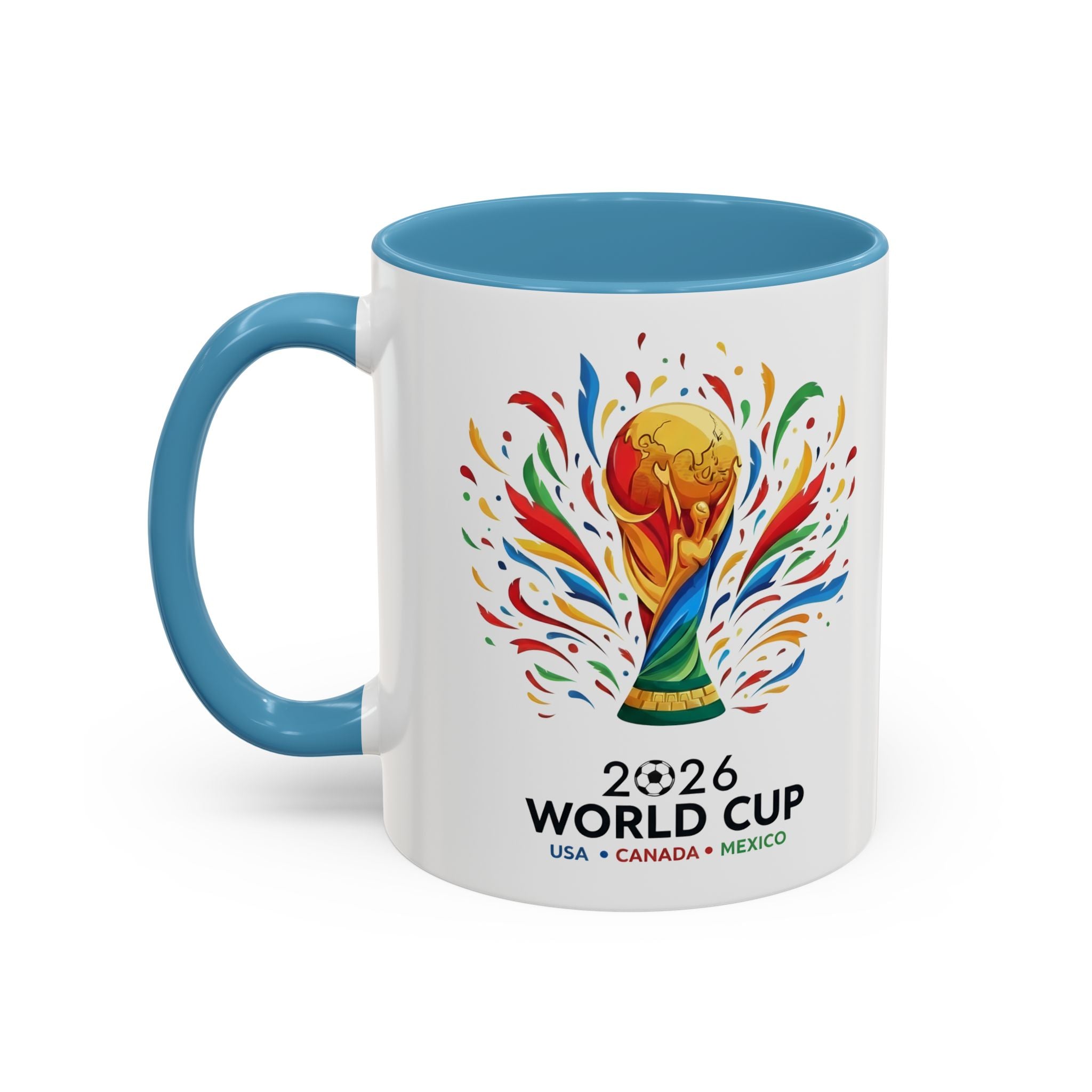 Panama 2026 Soccer Logo Accent Mug | 11oz 15oz, World Cup 2026, Gift for Dad