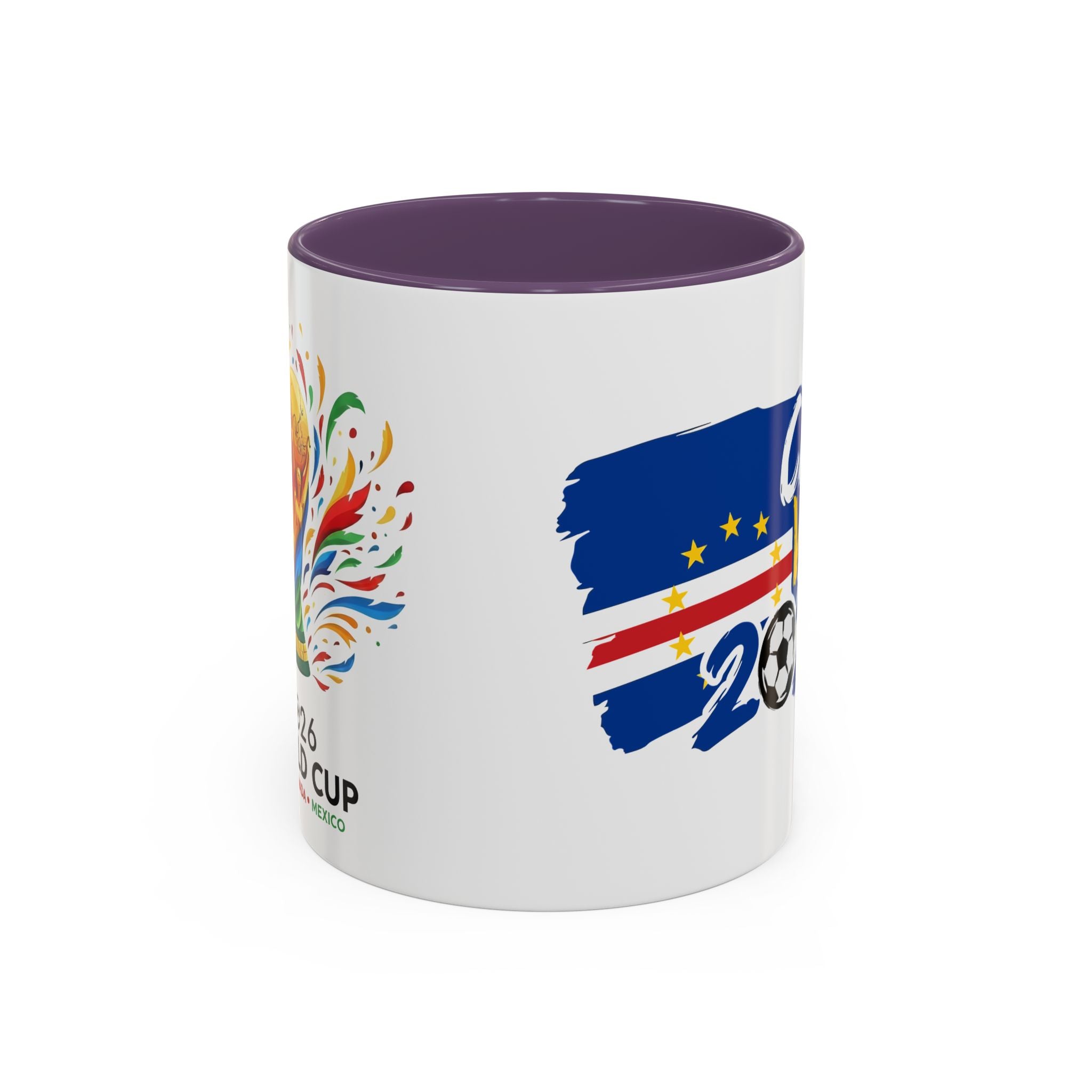 Cape Verde 2026 Soccer World Cup Mug | Accent Coffee Mug 11oz 15oz,Soccer World Cup 2026, Gift for Dad