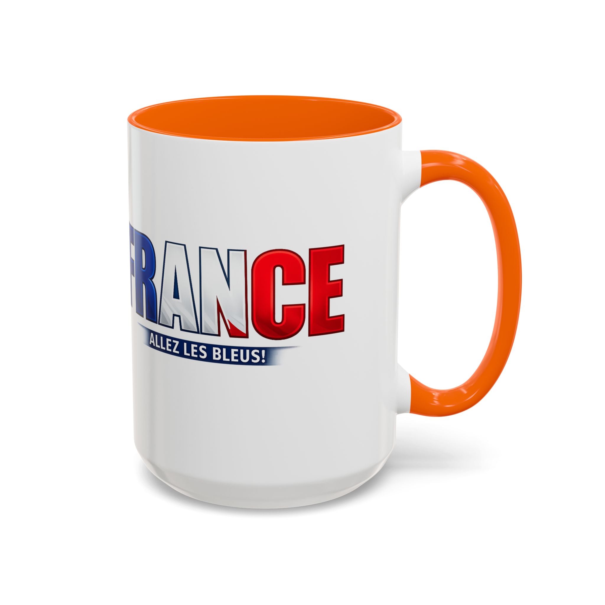 France Tricolor Logo Coffee Mug | Accent Coffee Mug 11oz 15oz, Worl Cup 2026, Gift for mom and dad
