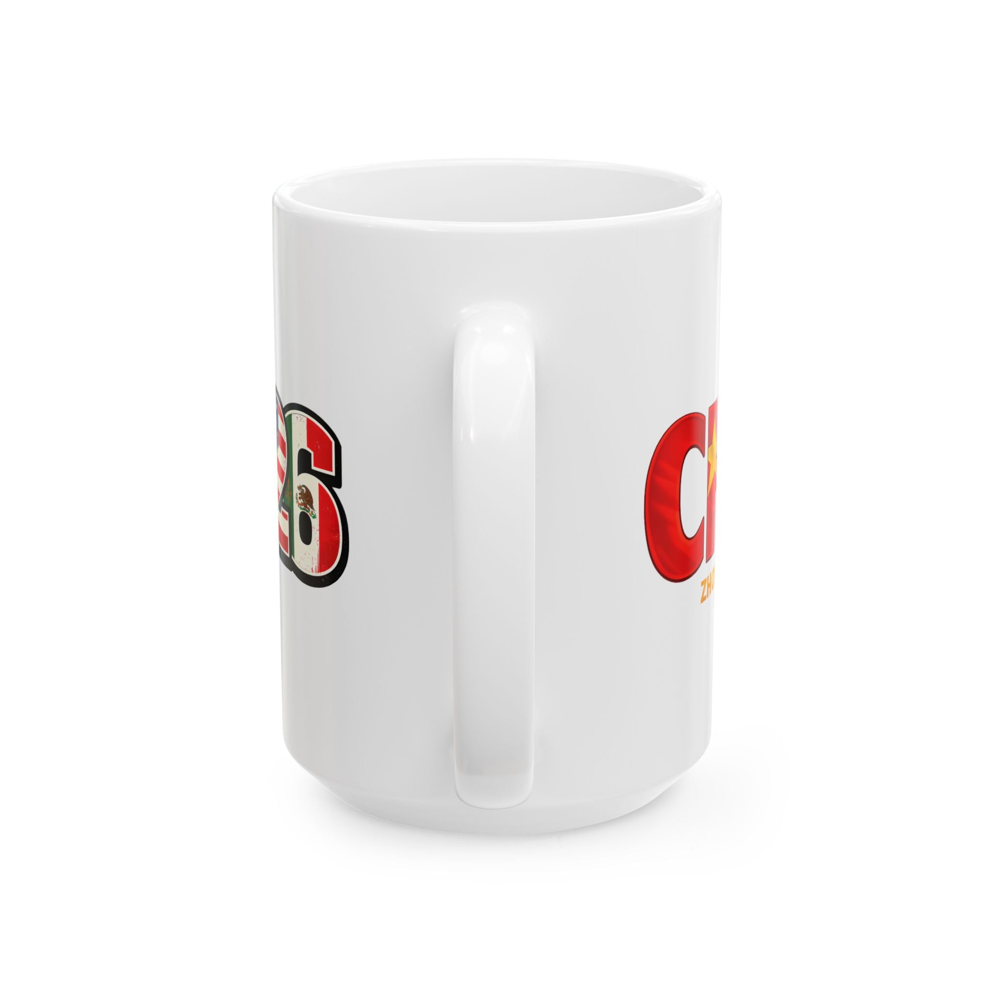 China World Cup 2026 Mug | China Flag, Ceramic Coffee Cup, Gift For Dad