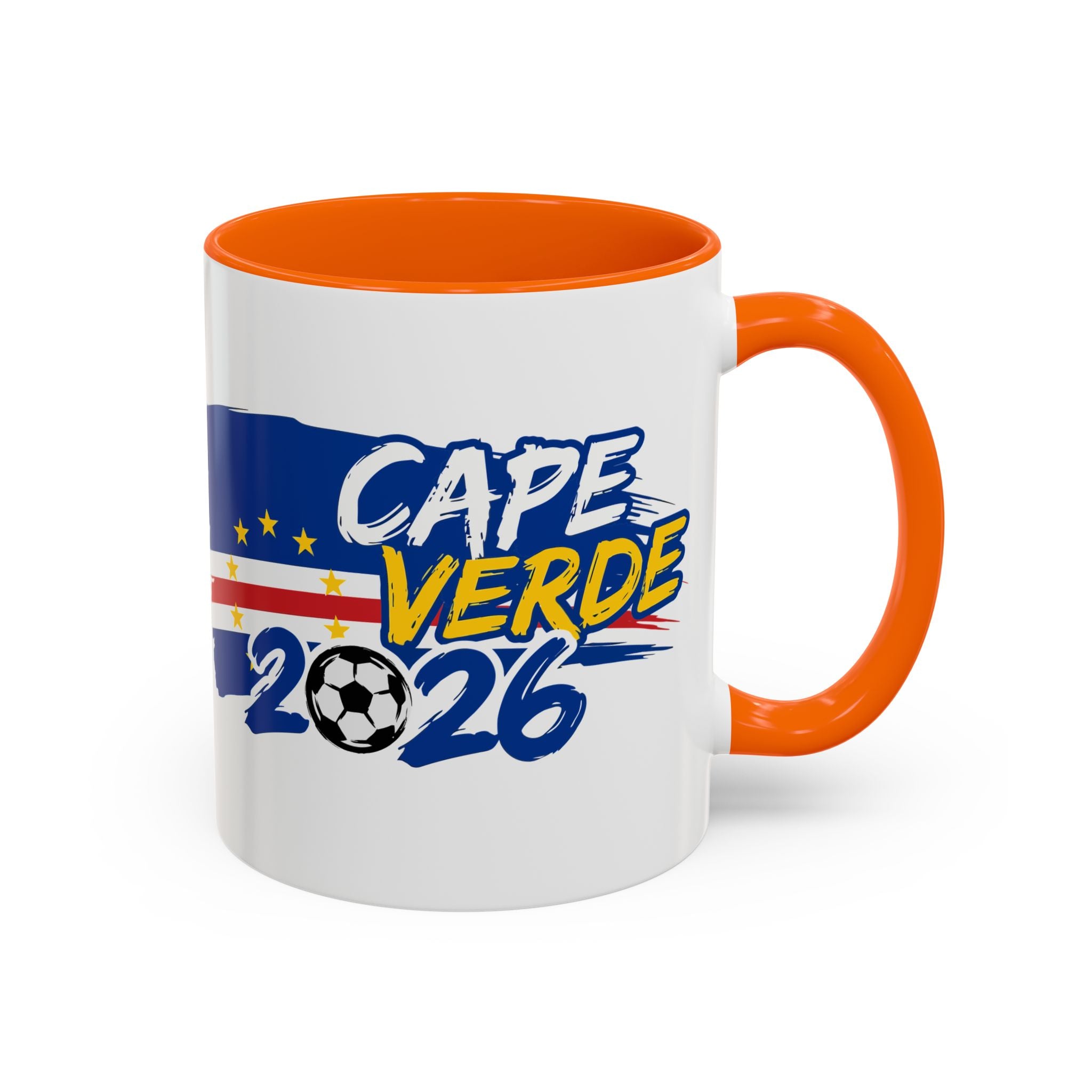 Cape Verde 2026 Soccer World Cup Mug | Accent Coffee Mug 11oz 15oz,Soccer World Cup 2026, Gift for Dad