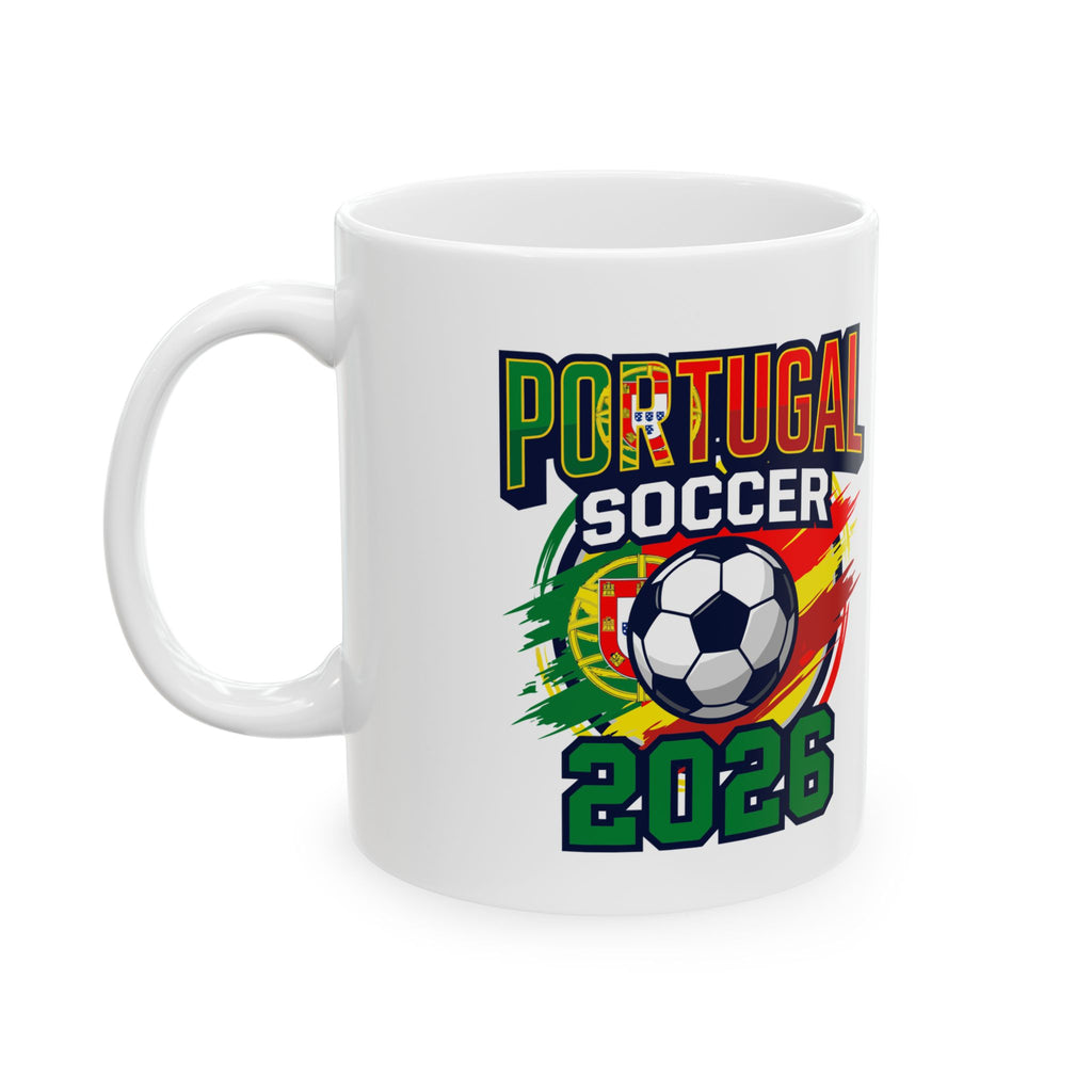 Portugal Soccer 2026 Mug | World Cup Flags, World Cup 2026 Coffee Mugs, Portugal Flag
