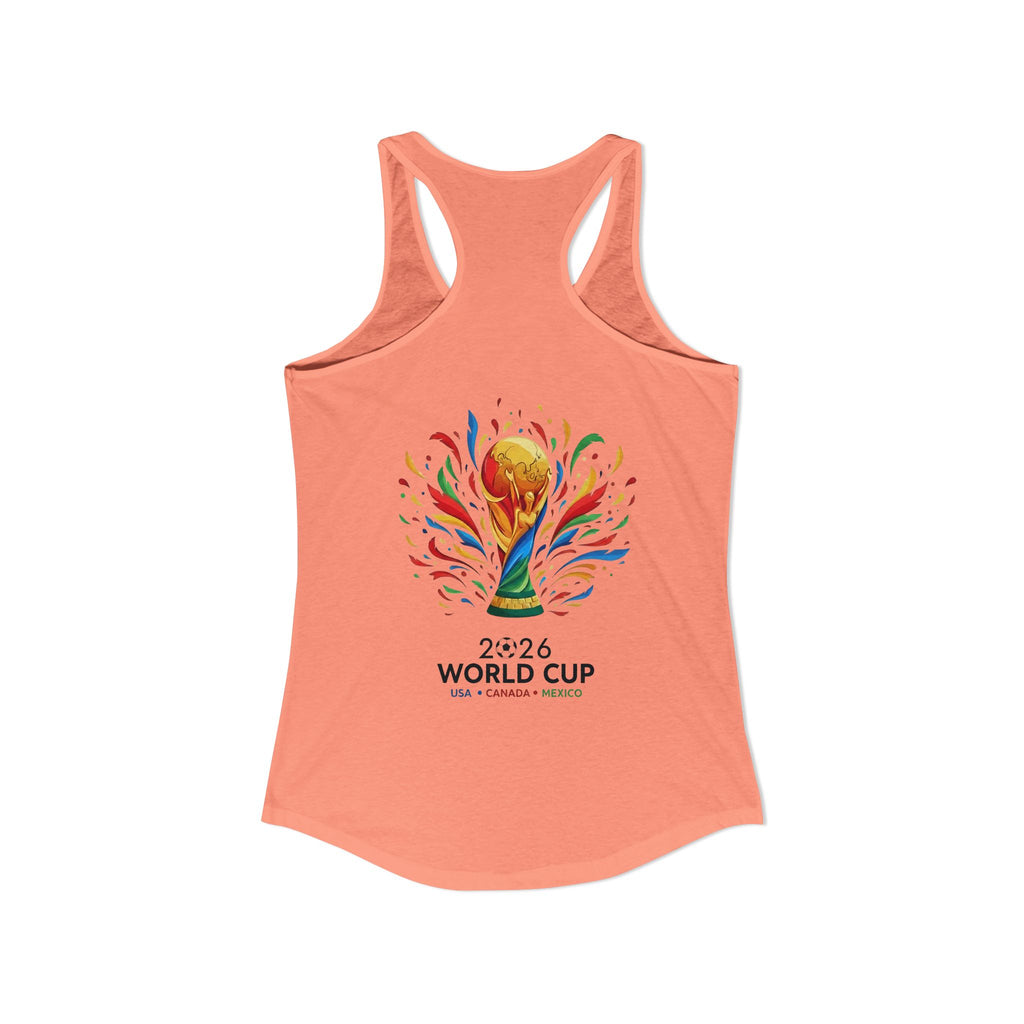USA Women's Ideal Racerback Tank, Mother's Day Sale, World Cup 2026 Tank, Gift For Mom
