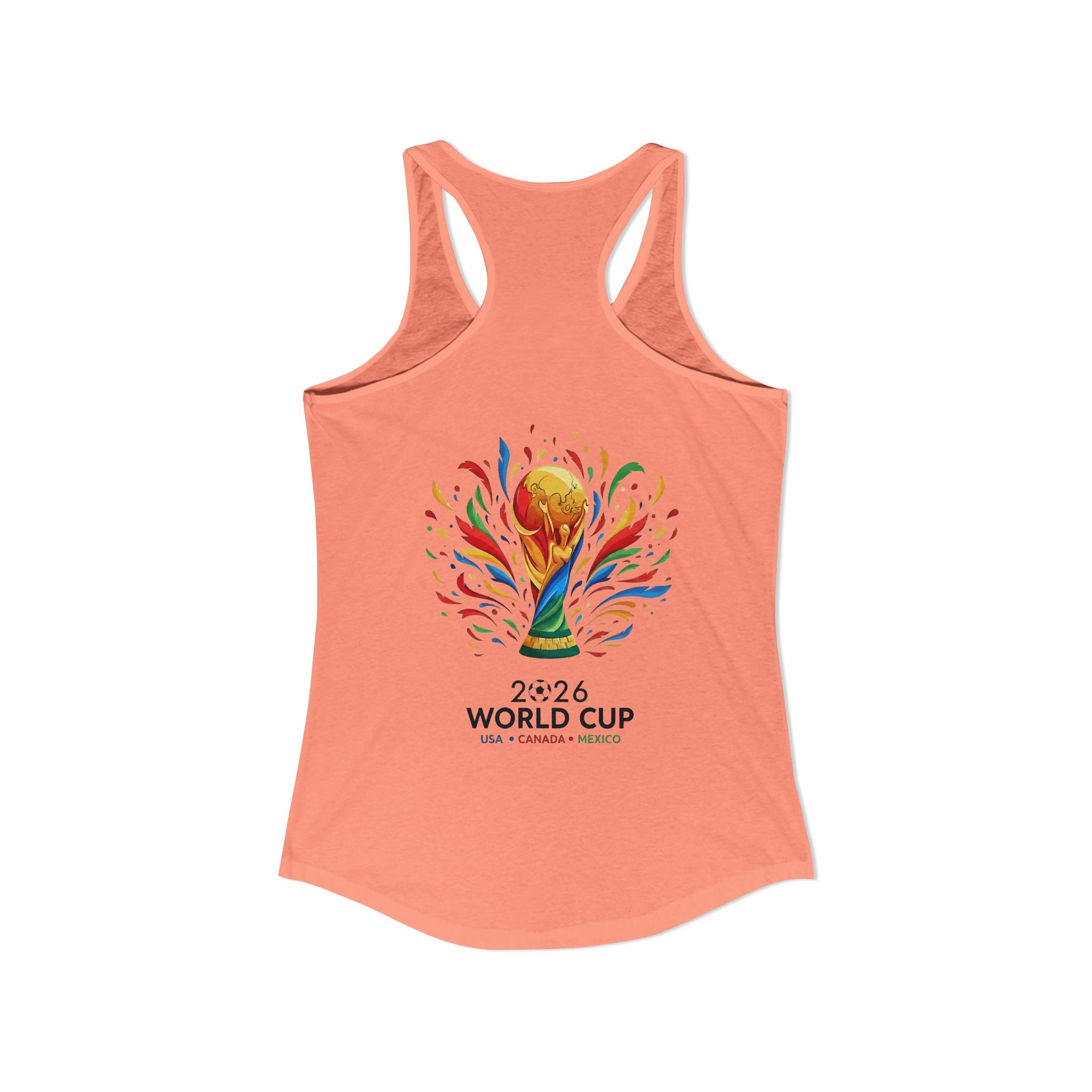 USA Women's Ideal Racerback Tank, Mother's Day Sale, World Cup 2026 Tank, Gift For Mom