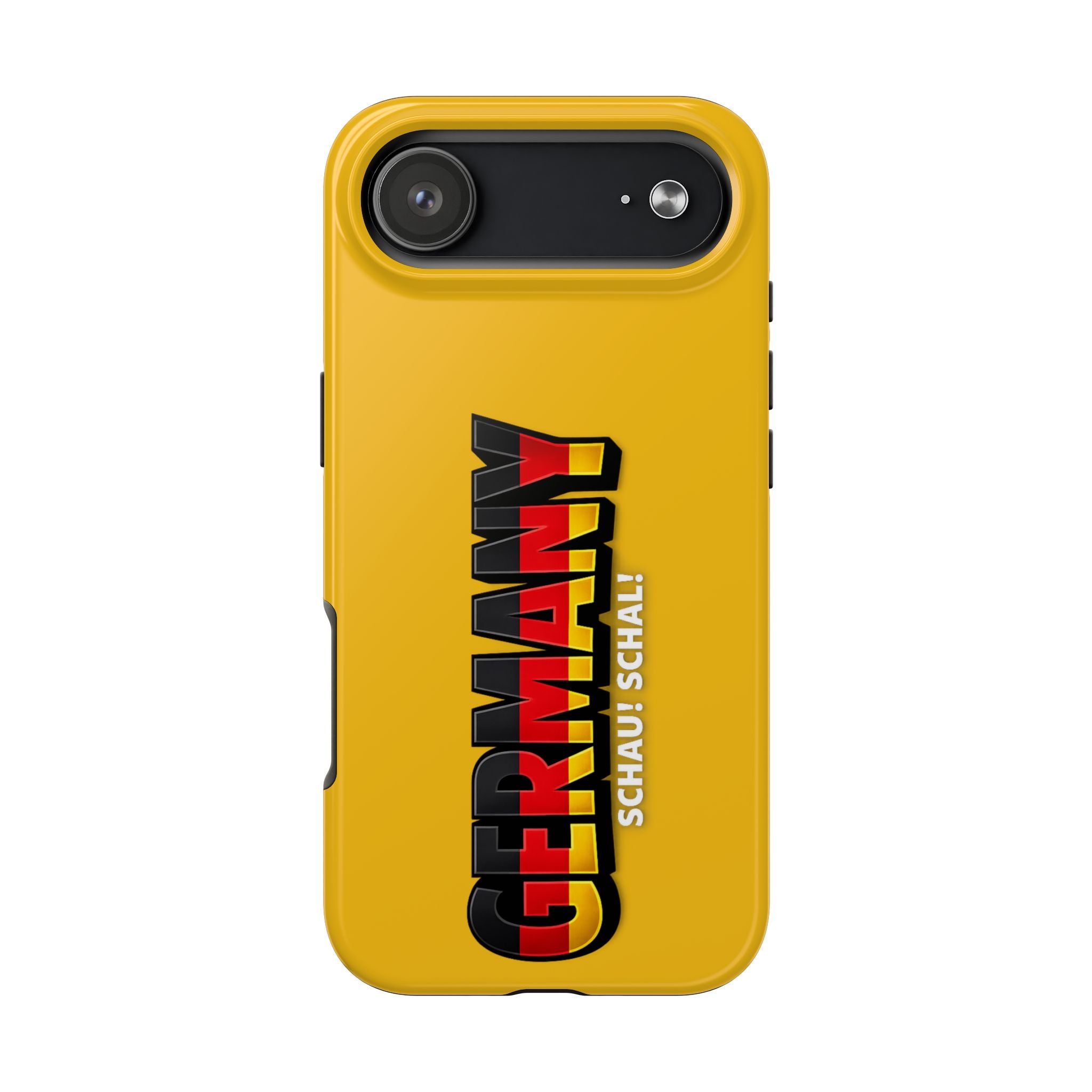 Germany Text Phone Case | Soccer Fan Phone Case, Protective, Glossy, World Cup 2026