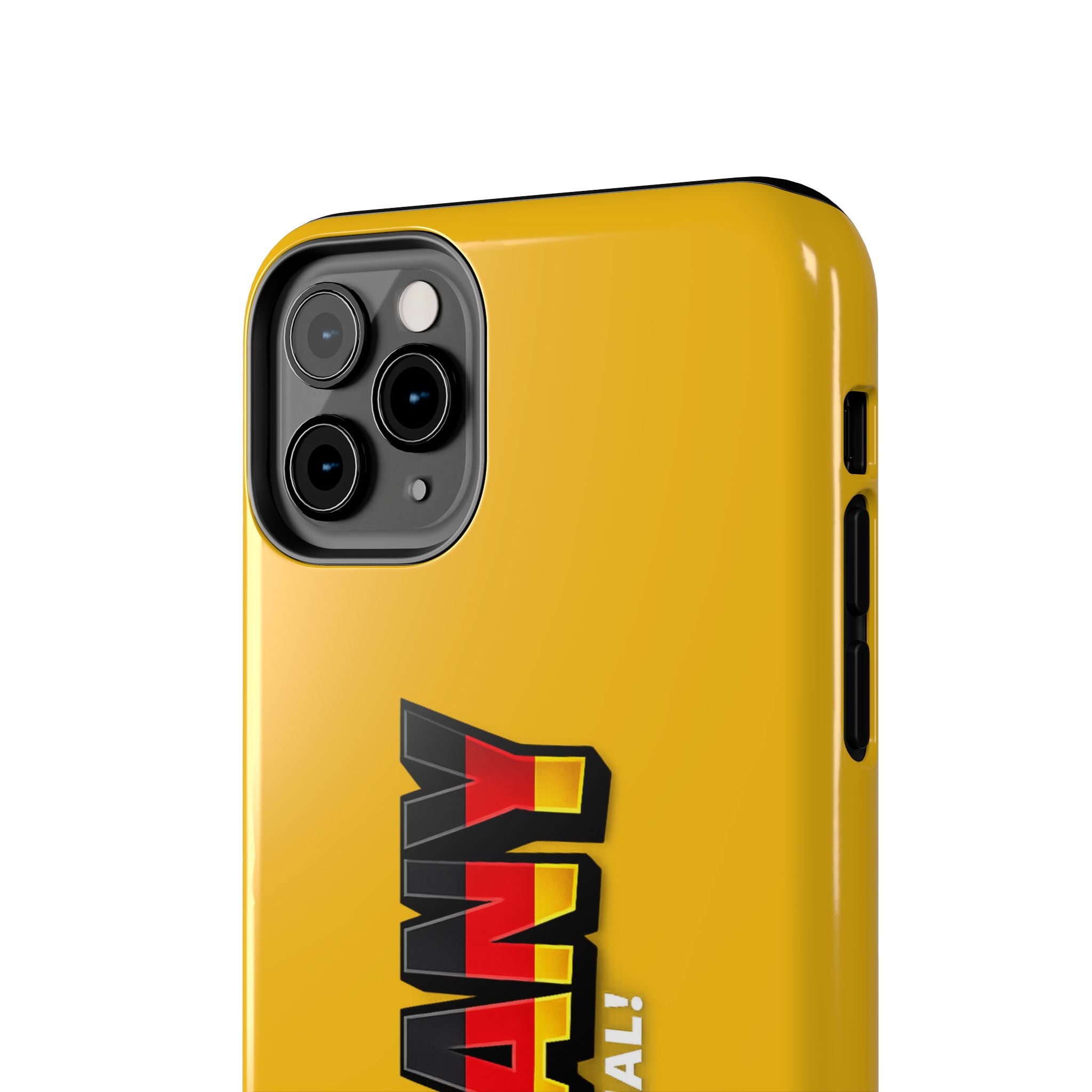 Germany Text Phone Case | Soccer Fan Phone Case, Protective, Glossy, World Cup 2026