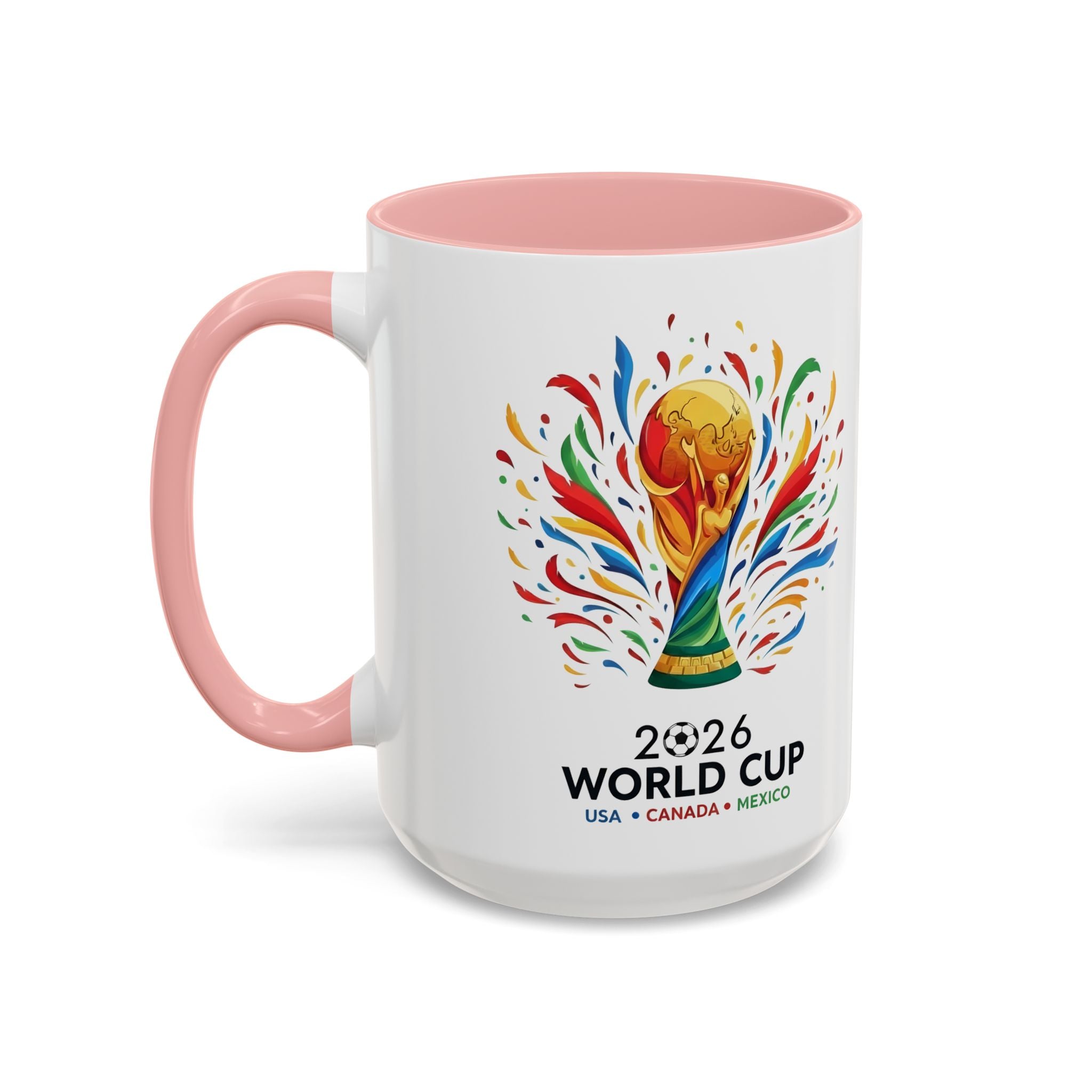 Germany flag text Mug | Accent Coffee Mug 11oz or 15oz, World Cup 2026, Gift for Dad