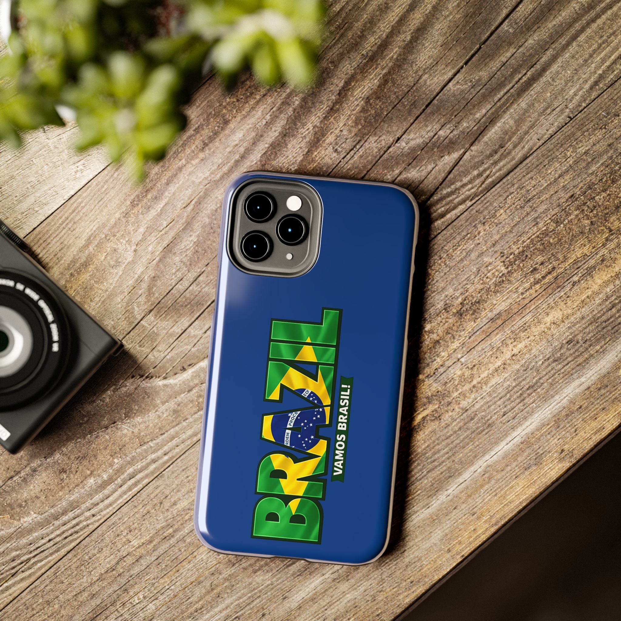 Brazil Soccer Fan Phone Case, Protective, Glossy, World Cup 2026, Tough Cases, Custom Phone Cases