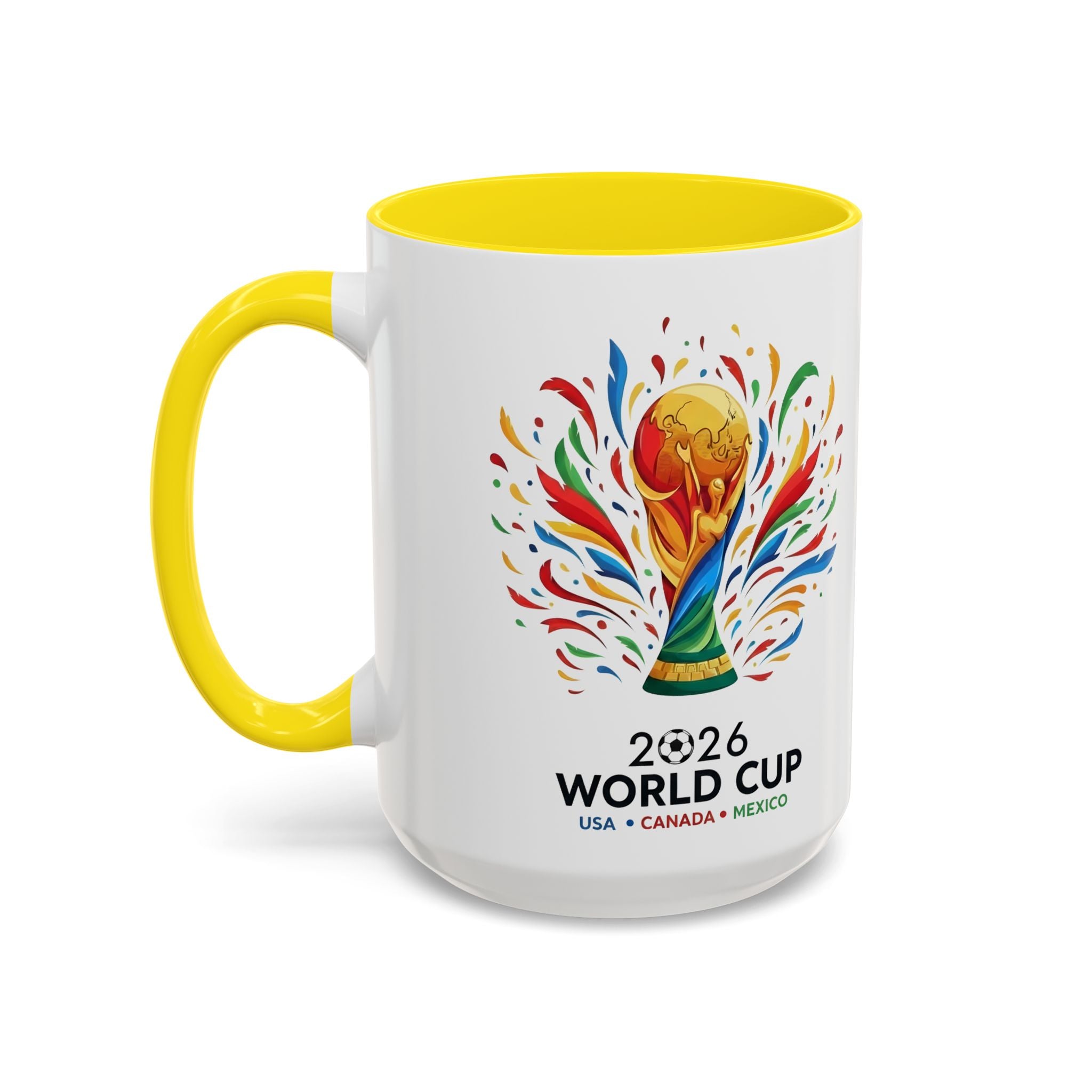 Ghana Black Stars flag stripe Accent Coffee Mug | 11oz 15oz, World Cup 2026, Gift for Dad
