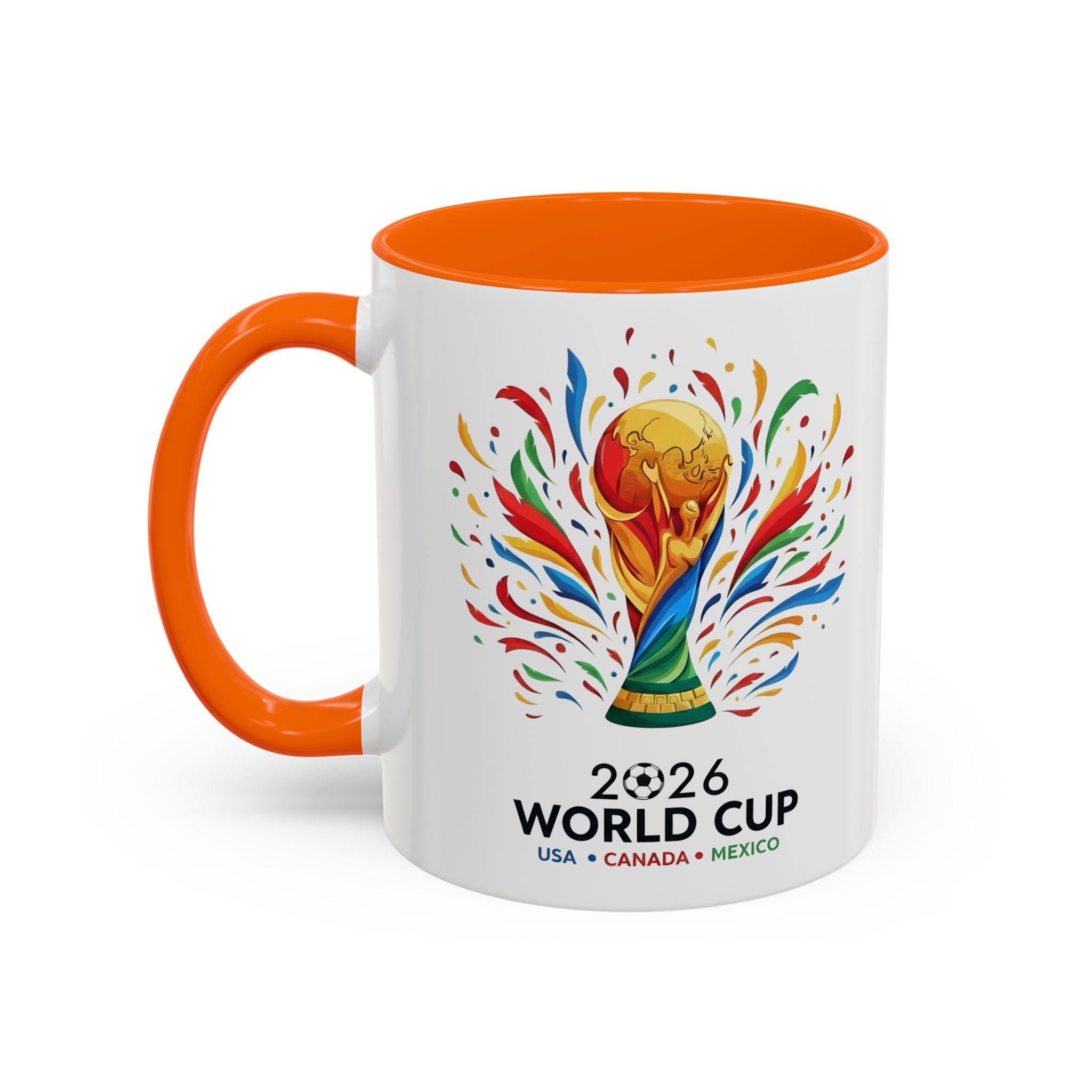 Paraguay Vamos Paraguay Mug | Accent Coffee Mug 11oz or 15oz, Soccer World Cup 2026, Gifts for Dad