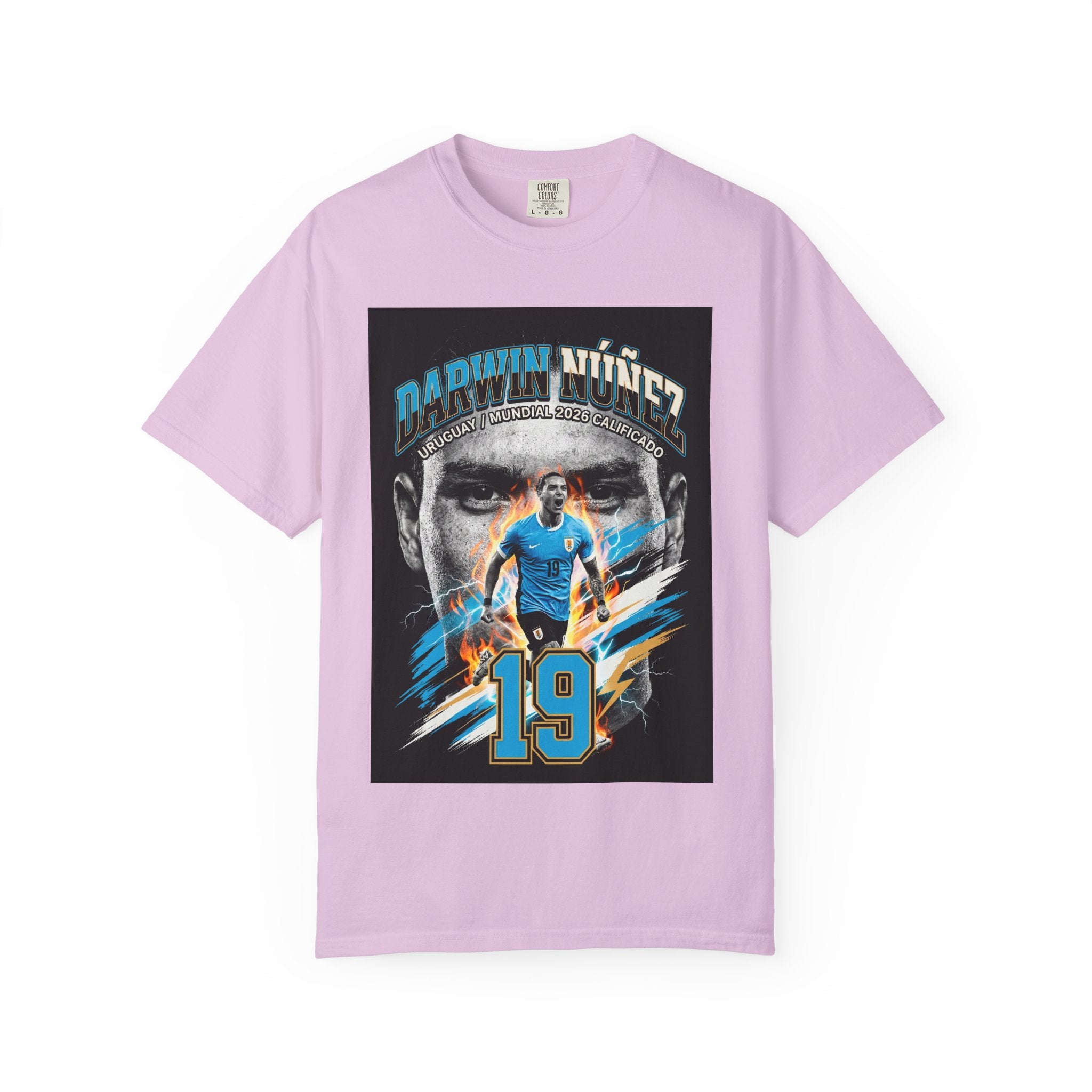 Darwin Núñez 19 Soccer Player T-Shirt | 2026 World Cup Tee, Uruguay Flag, Gift for him, Collectible