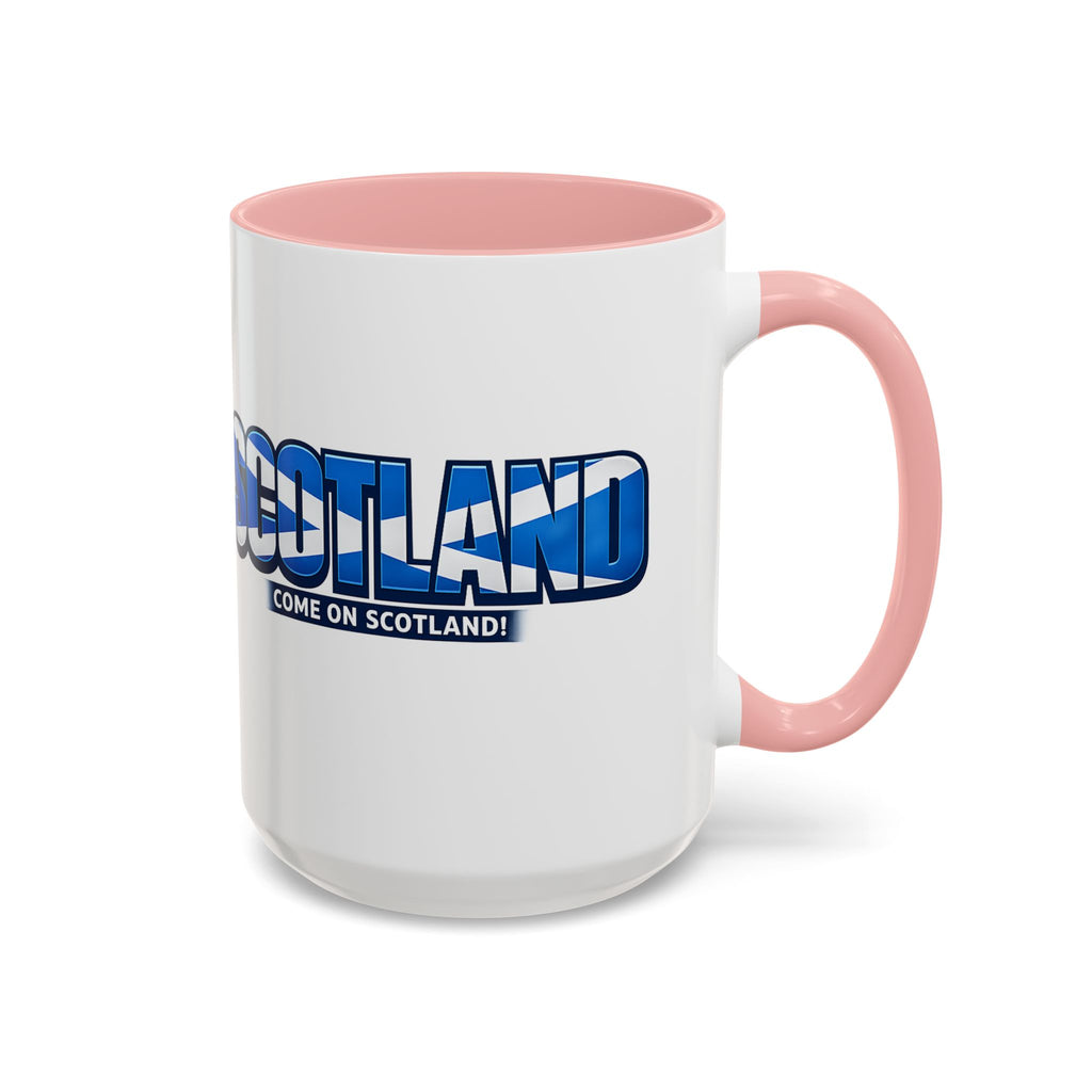 Scotland Come On Scotland Mug | Accent Coffee Mug 11oz 15oz, Soccer World Cup 2026, Gift for Dad
