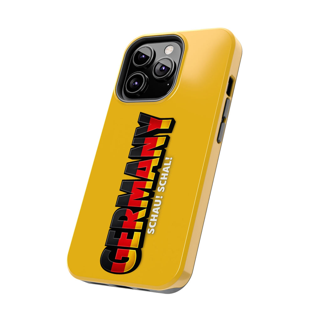 Germany Text Phone Case | Soccer Fan Phone Case, Protective, Glossy, World Cup 2026