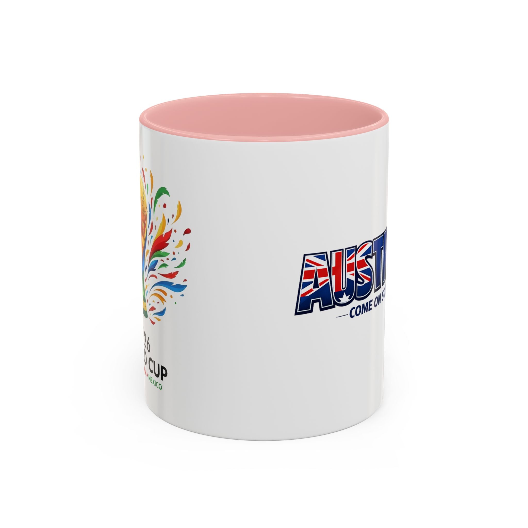 Australia Soccer Cheers Mug | Accent Coffee Mug 11oz 15oz