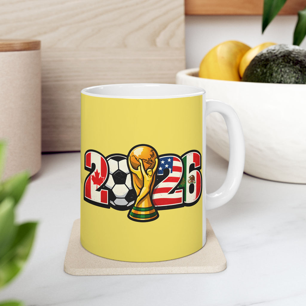 Colombia World Cup 2026 Mug | Ceramic Coffee Cup, Colombia Flag, Gift For Dad
