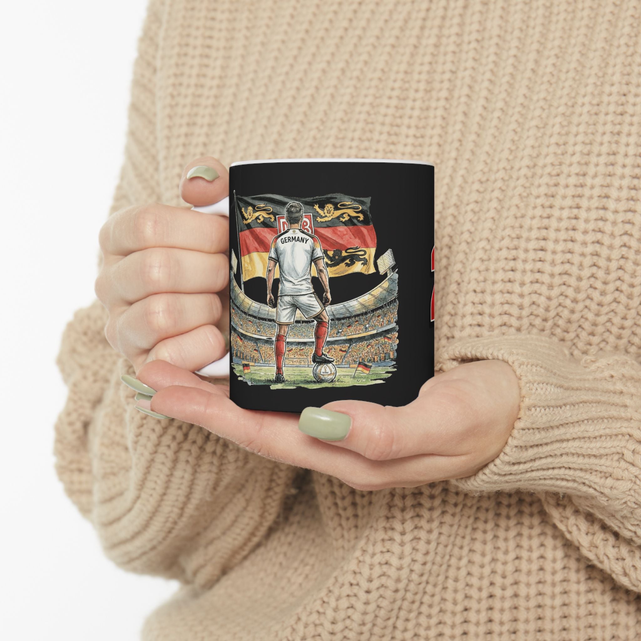Germany World Cup 2026 Mug, Ceramic Mug, Germany Flag, Sports Fan Gift