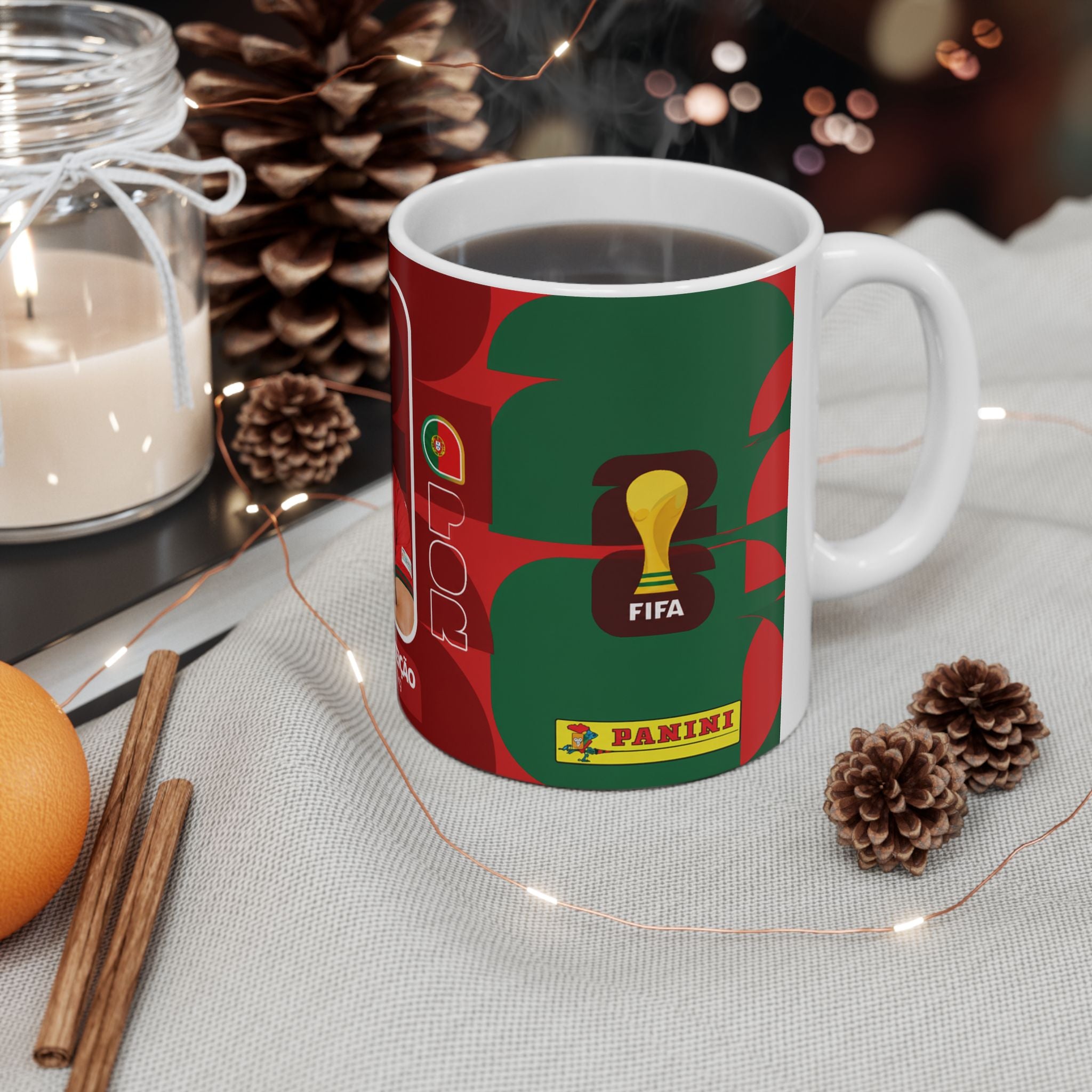 Portugal Soccer Player Francisco Conceição Mug — 11oz/15oz Ceramic Coffee Cup, World Cup 2026 Mugs