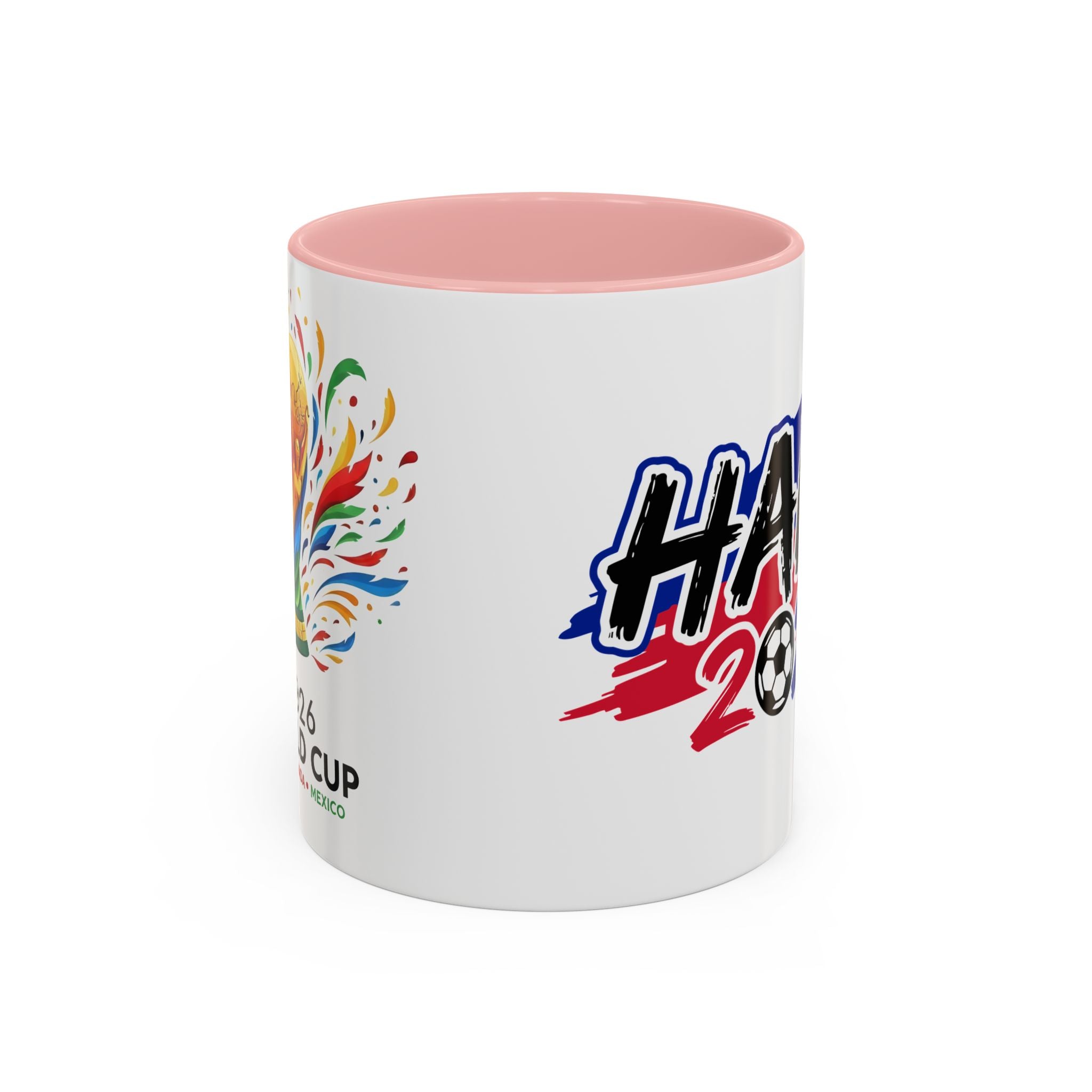 Haiti 2026 Soccer Graphic Mug | Accent Coffee Mug,Soccer World Cup 2026, Gift for Dad