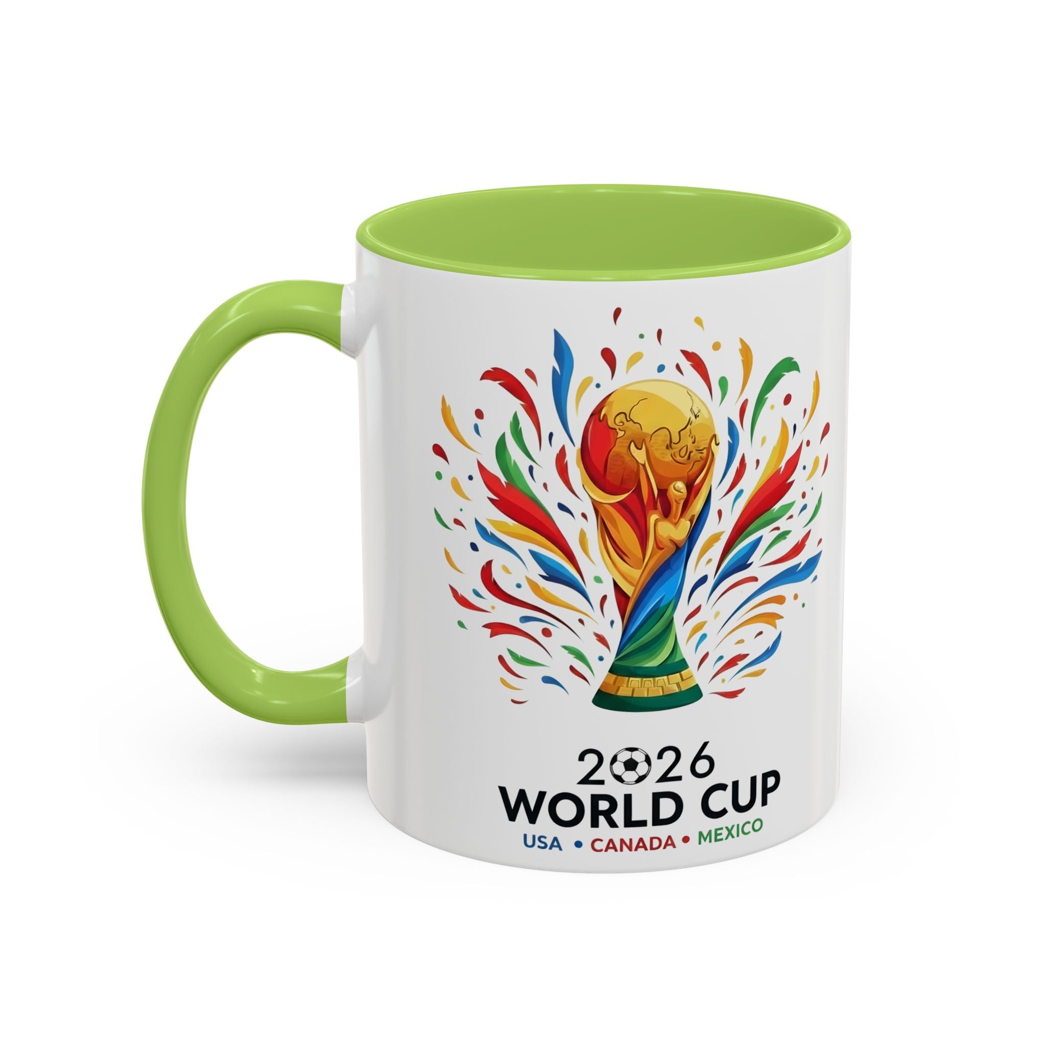 Argentina Vamos Argentina Mug | Accent Coffee Mug, Flag Text Design