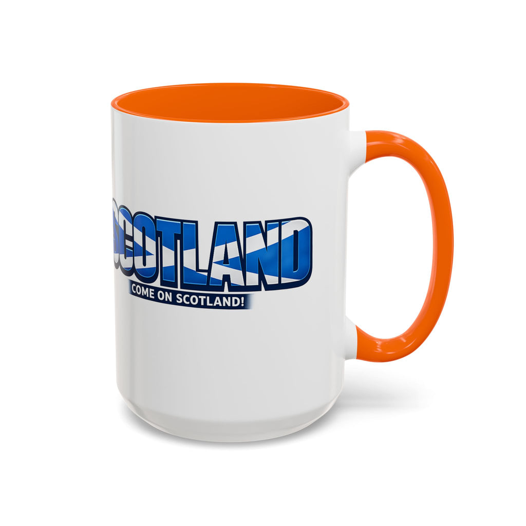 Scotland Come On Scotland Mug | Accent Coffee Mug 11oz 15oz, Soccer World Cup 2026, Gift for Dad
