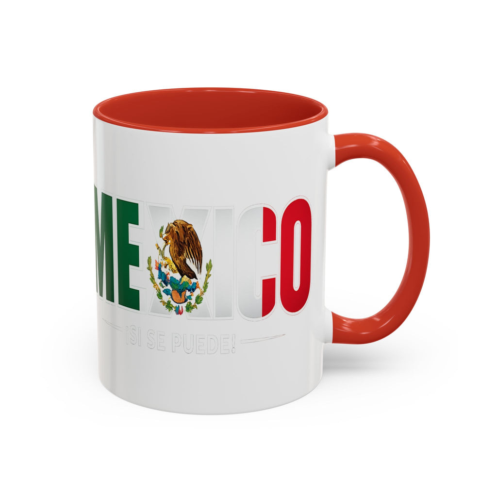 Mexico Coffee Mug | Accent Coffee Cup 11oz 15oz, World Cup 2026, Gift for Dad, Mexican Flag