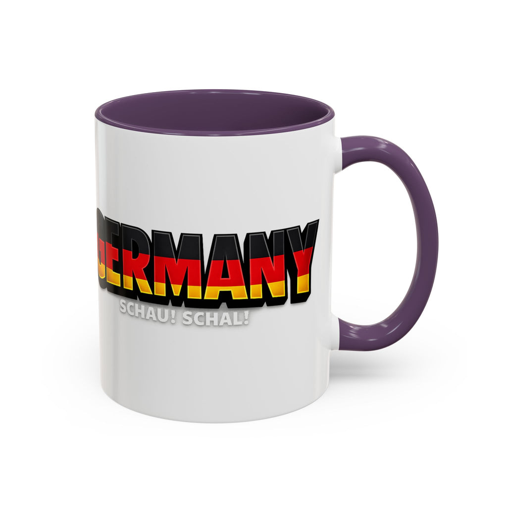 Germany flag text Mug | Accent Coffee Mug 11oz or 15oz, World Cup 2026, Gift for Dad