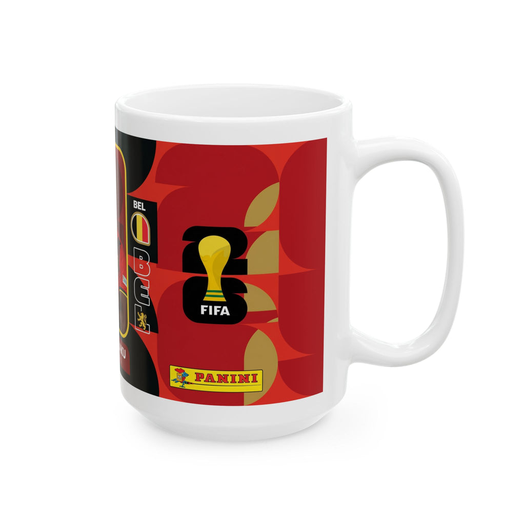 Belgium Soccer Player Romelu Lukaku Mug, Ceramic Coffee Cup, World Cup 2026 Mugs