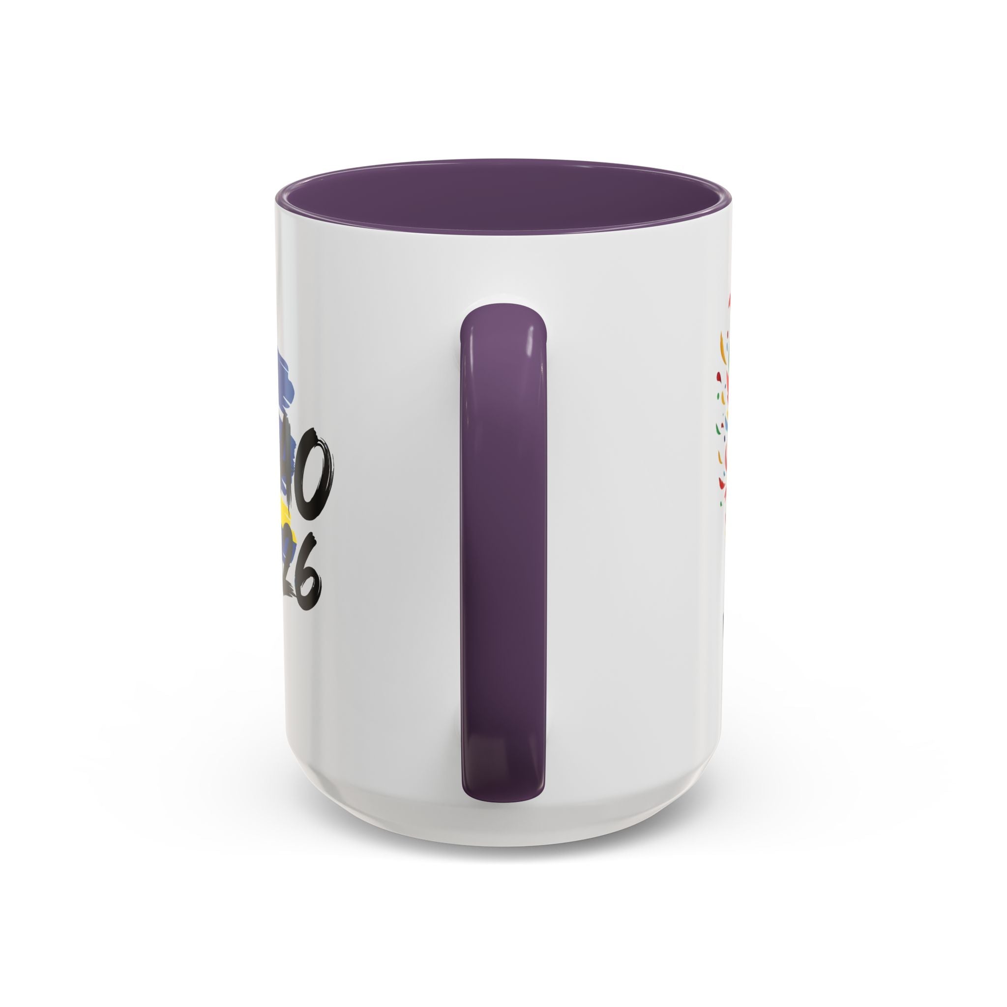 Curaçao 2026 Soccer Flag Accent Coffee Mug | 11oz 15oz,Soccer World Cup 2026, Gift For Dad