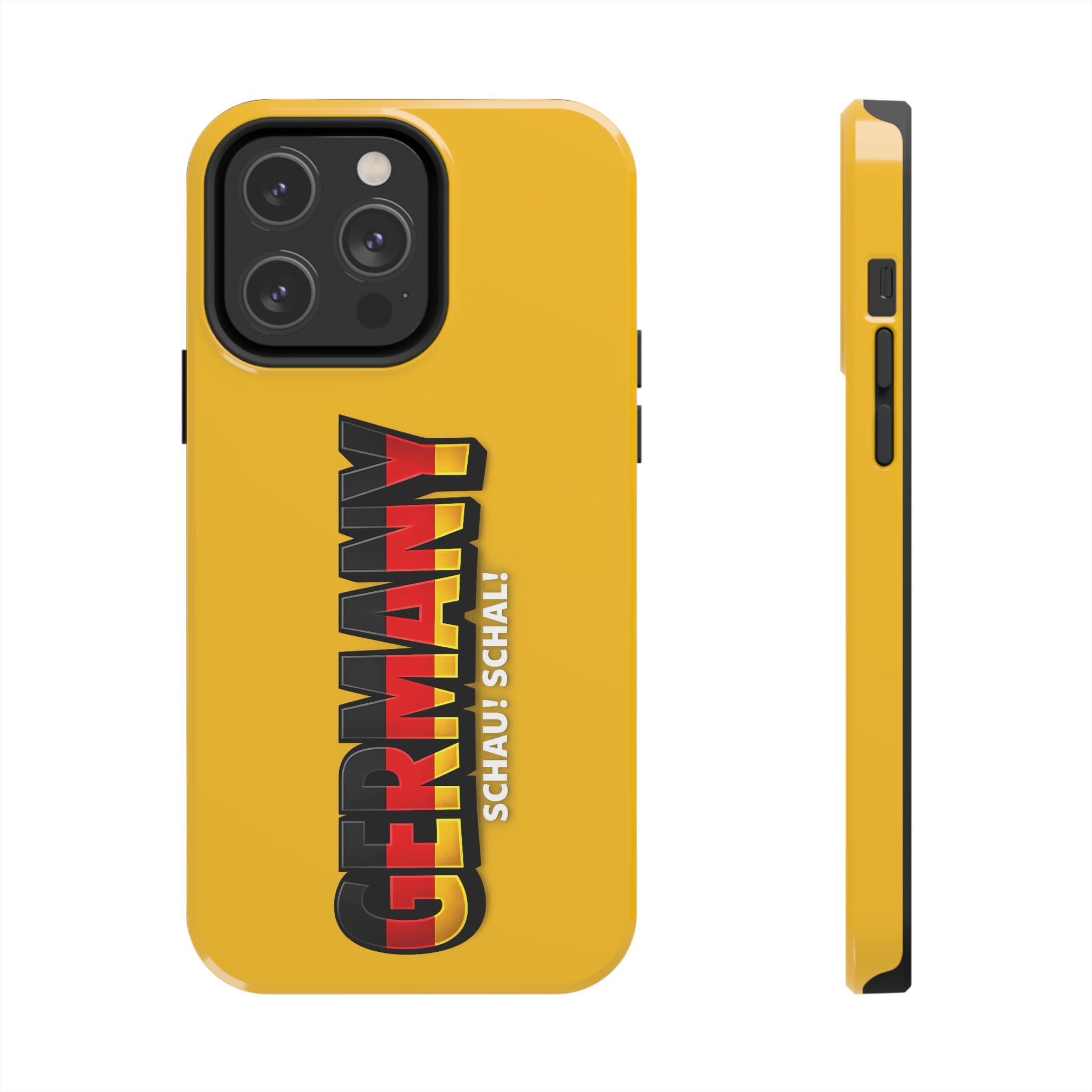 Germany Text Phone Case | Soccer Fan Phone Case, Protective, Glossy, World Cup 2026