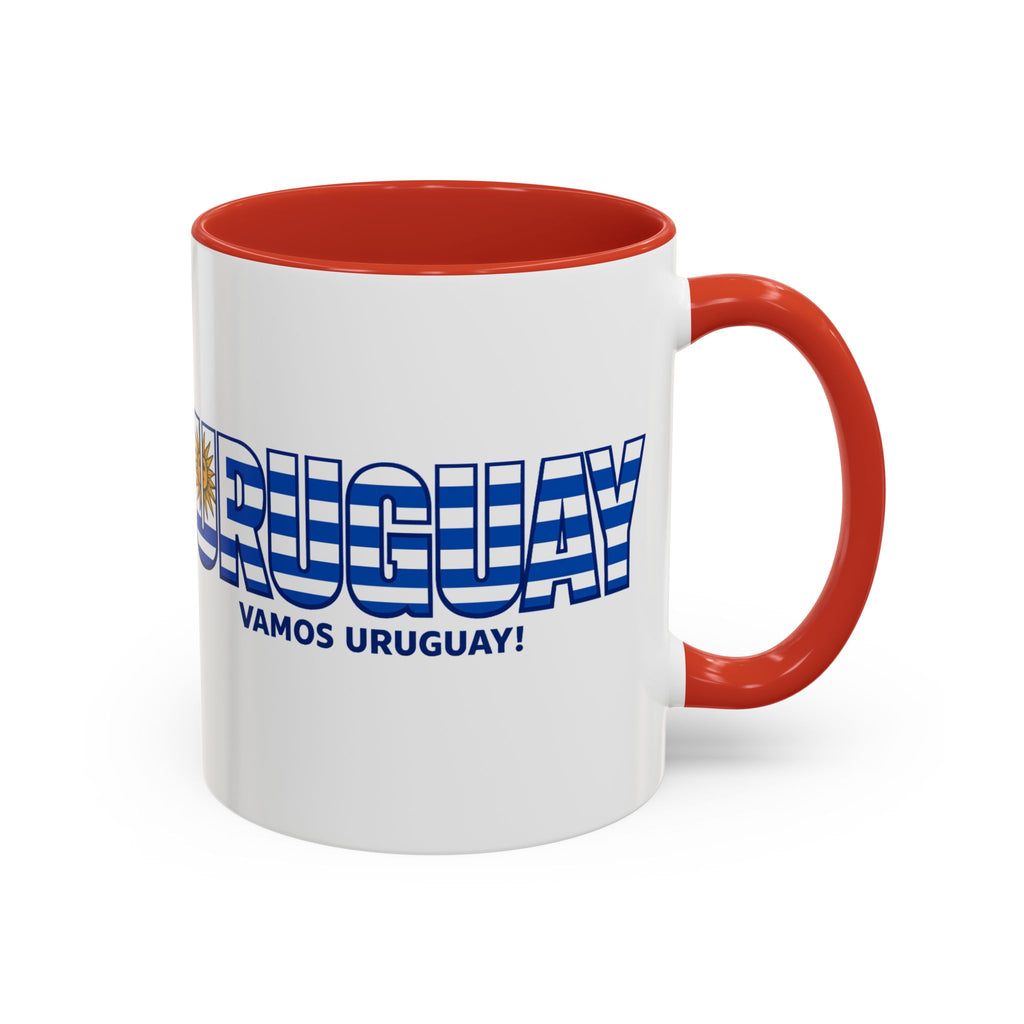 Uruguay Vamos Uruguay Mug | Accent Coffee Mug 11oz 15oz, Soccer World Cup, Gift for Dad