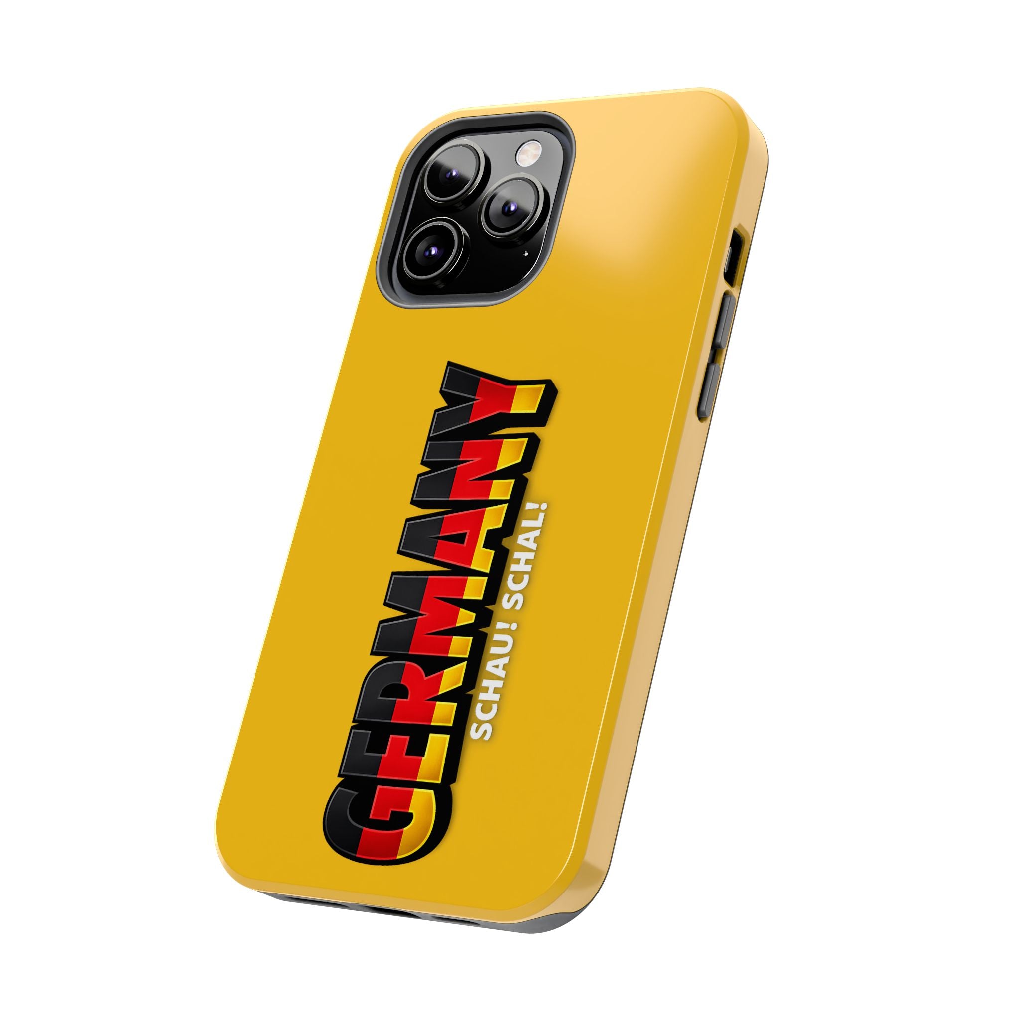 Germany Text Phone Case | Soccer Fan Phone Case, Protective, Glossy, World Cup 2026