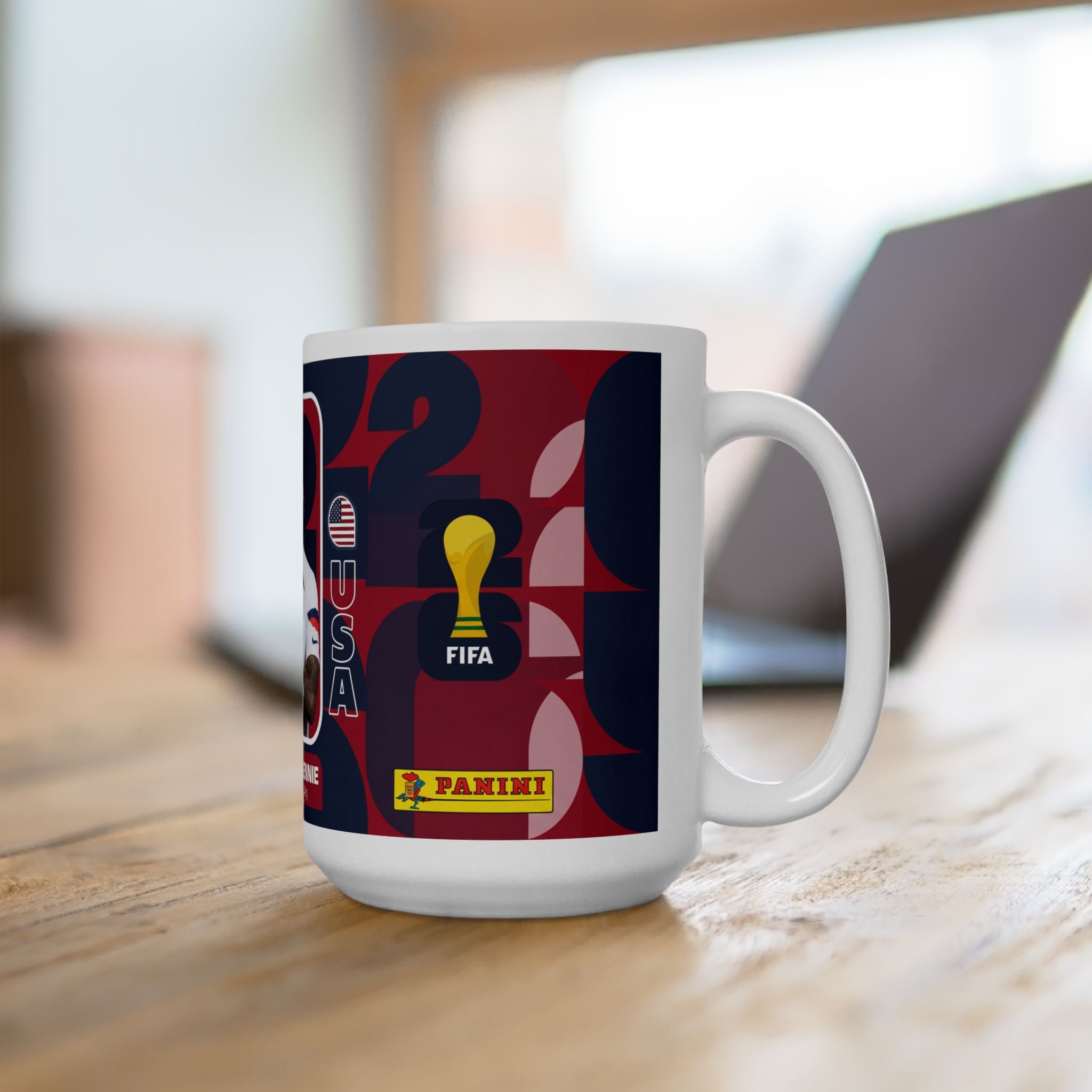 USA Soccer player Weston McKennie Mug – 11oz/15oz Fan Coffee Cup, World Cup 2026 Mugs