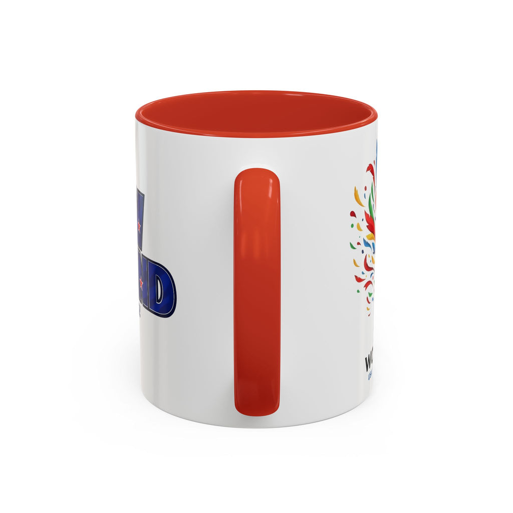 New Zealand All Whites Coffee Mug | Accent 11/15oz, World Cup 2026, Gift for Dad