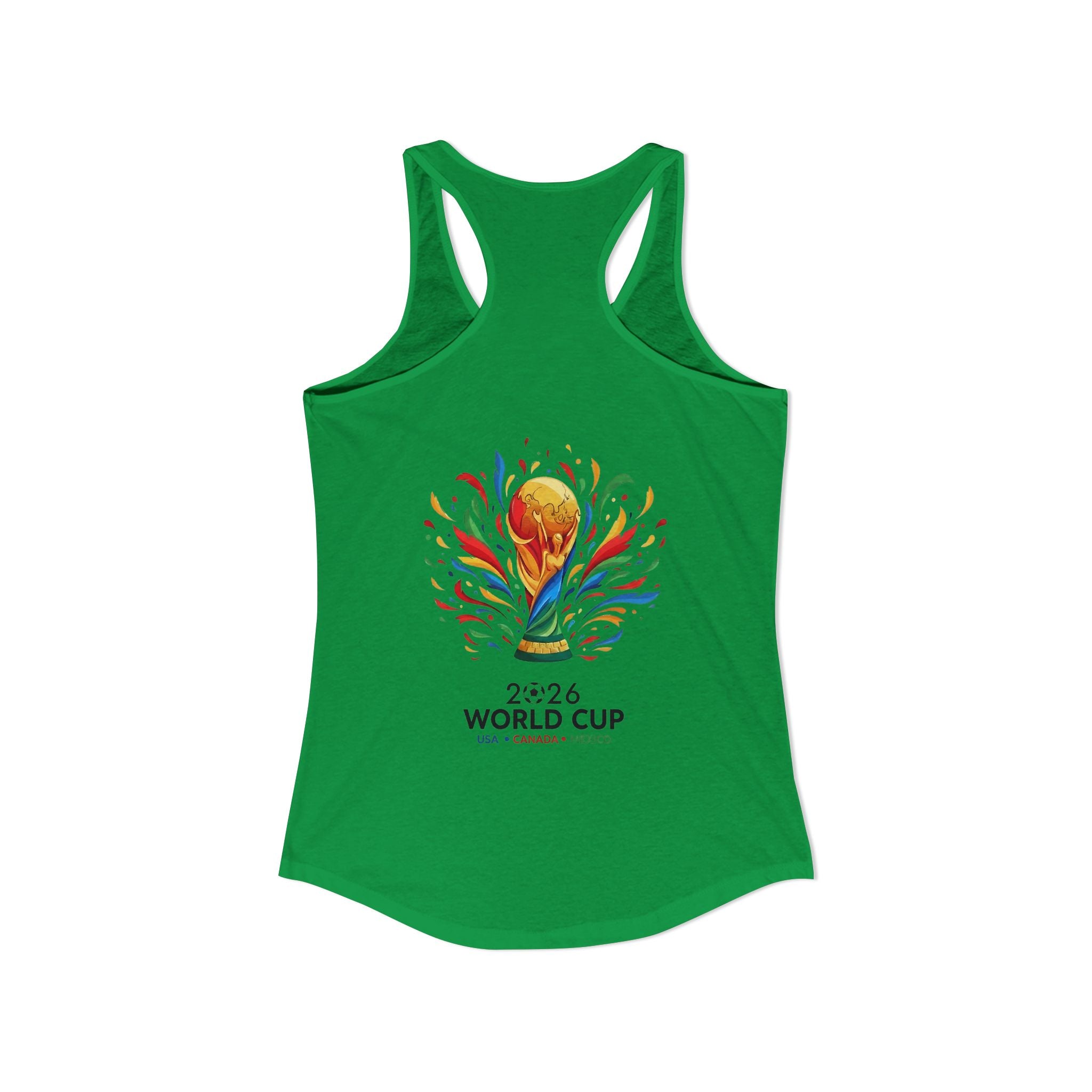 Brazil Women's Ideal Racerback Tank, Mother's Day Sale, World Cup 2026 Tank Top, Gift For Mom