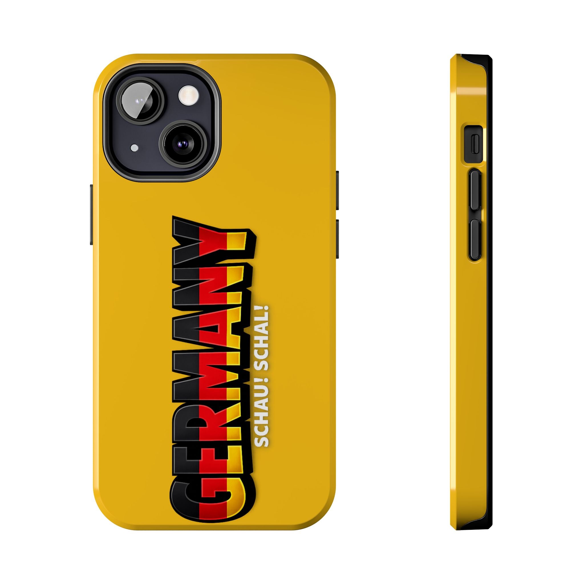 Germany Text Phone Case | Soccer Fan Phone Case, Protective, Glossy, World Cup 2026