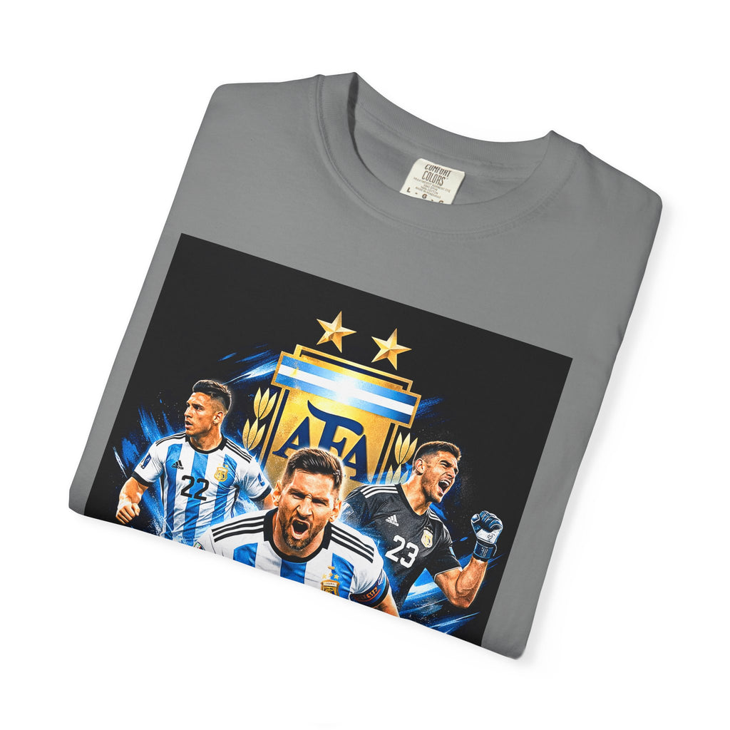 Argentina Soccer Players T-Shirt | 2026 World Cup Back Print, Argentina Flag, Gift for him, Collectible