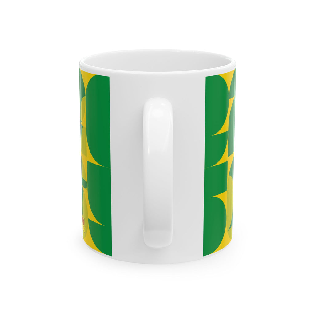 Brazil Soccer Player Gabriel Martinelli Mug — Ceramic Coffee Cup (11oz/15oz), World Cup 2026 Mugs