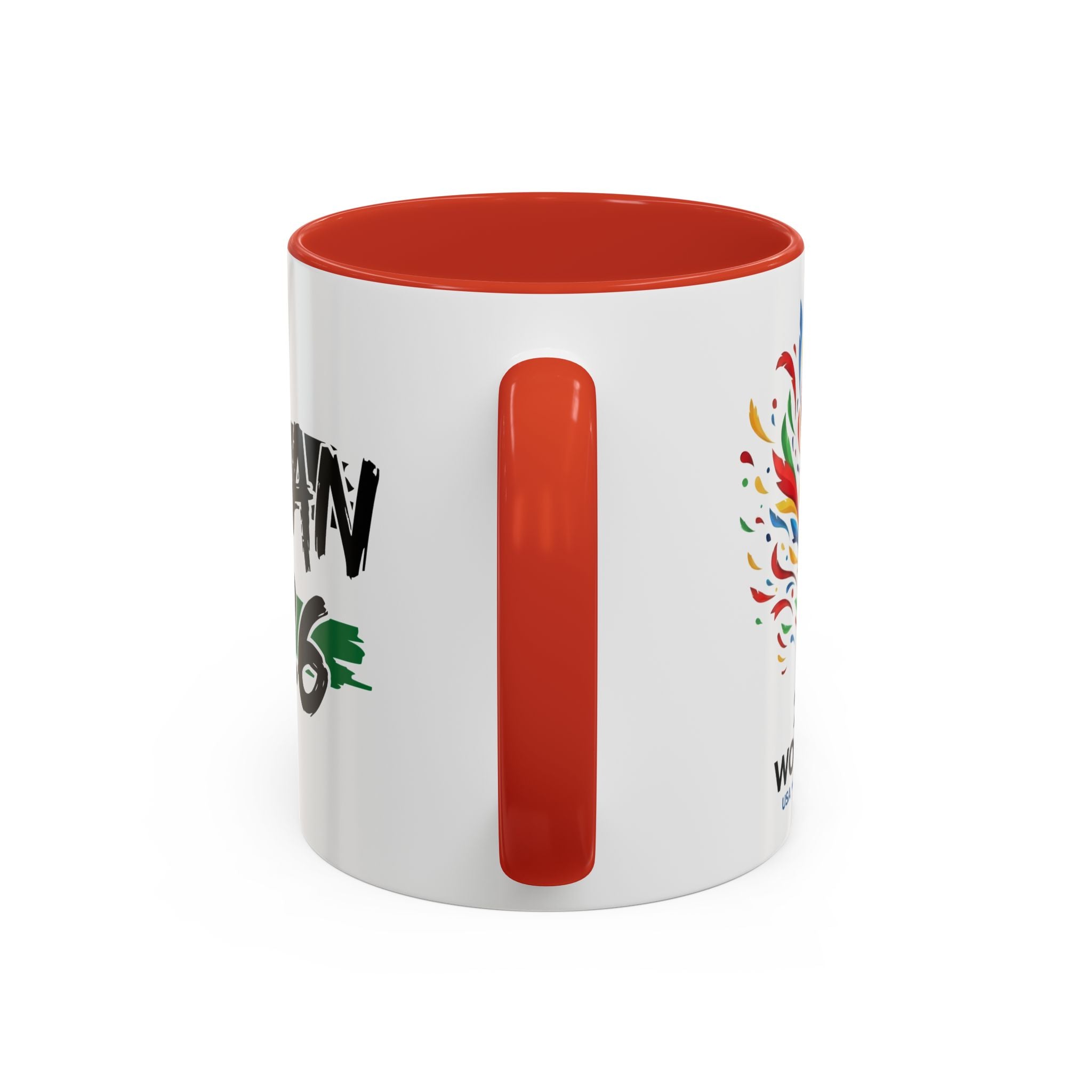 Jordan 2026 Soccer Logo Mug | Accent Coffee Mug 11oz 15oz, World Cup 2026, Gift for Dad