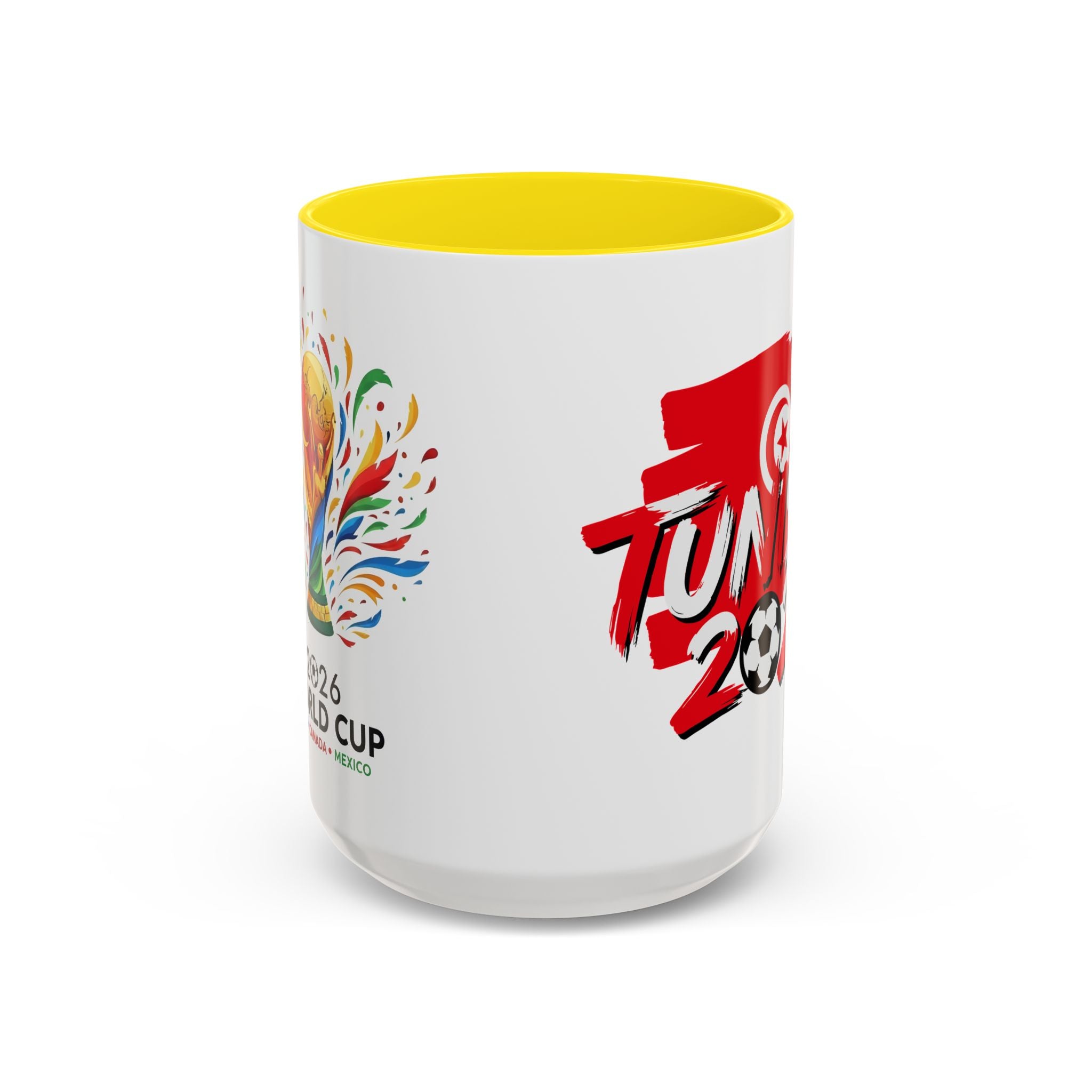 Tunisia 2026 Soccer Logo Mug | World Cup Fan Coffee Mug, Soccer World Cup 2026, Gift for Dad