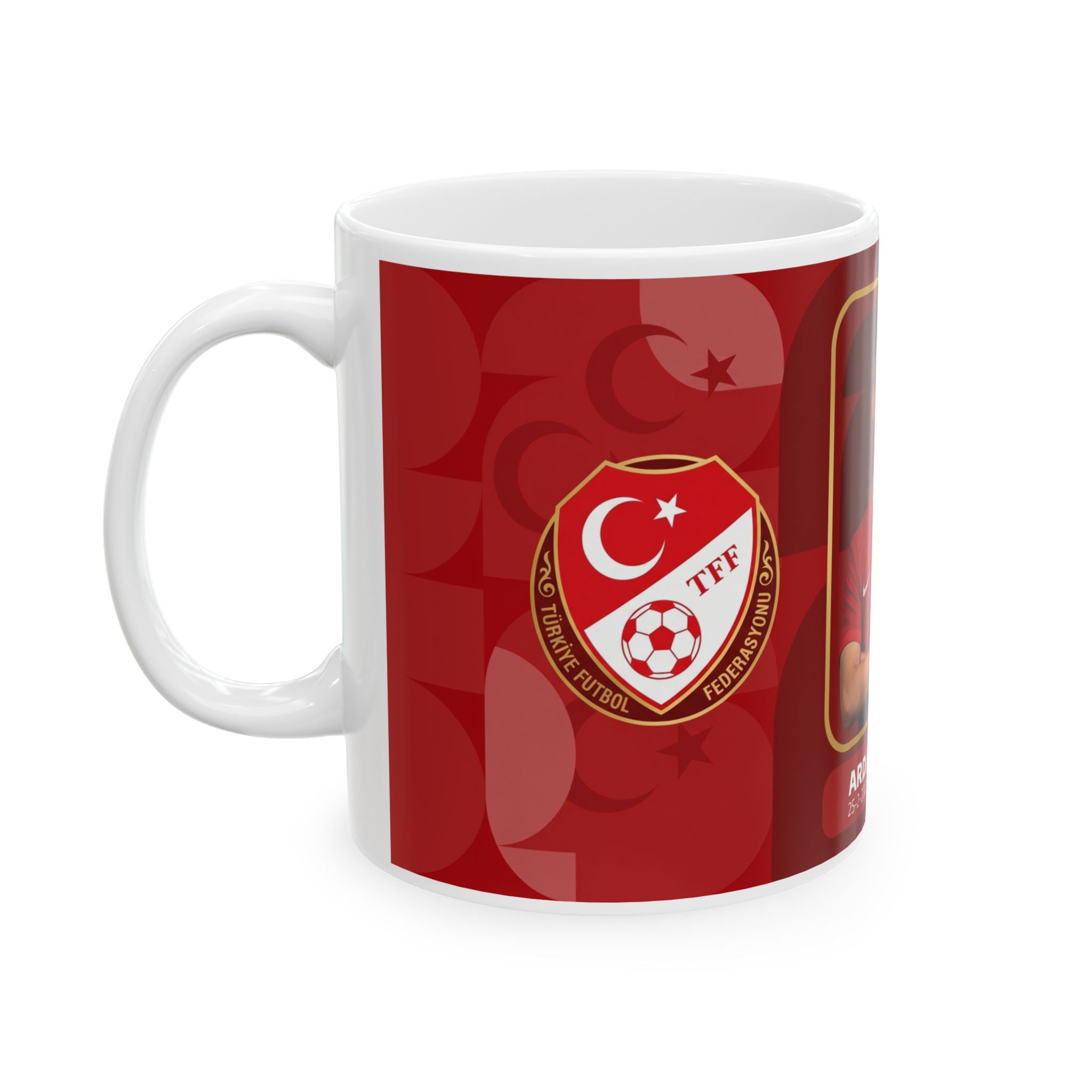 Turkey Soccer Player Arda Guler Mug, World Cup 2026 Mugs, Ceramic Coffee Mug