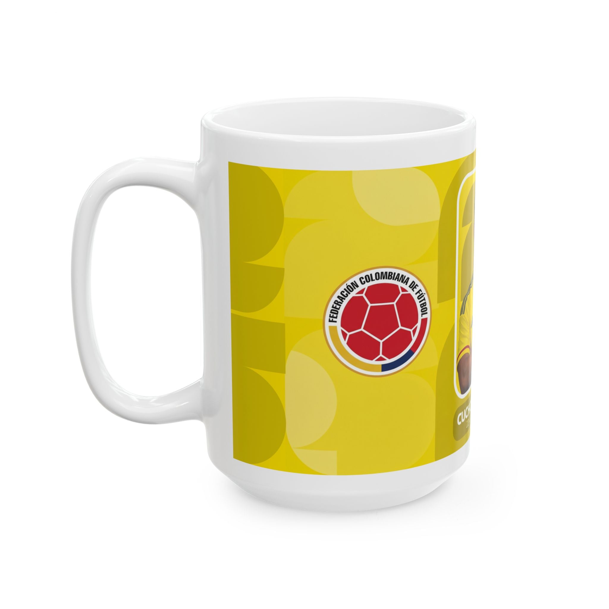 Colombian Soccer Player 'Cucho Hernández' Ceramic Mug — 11oz/15oz, World Cup 2026 Mugs