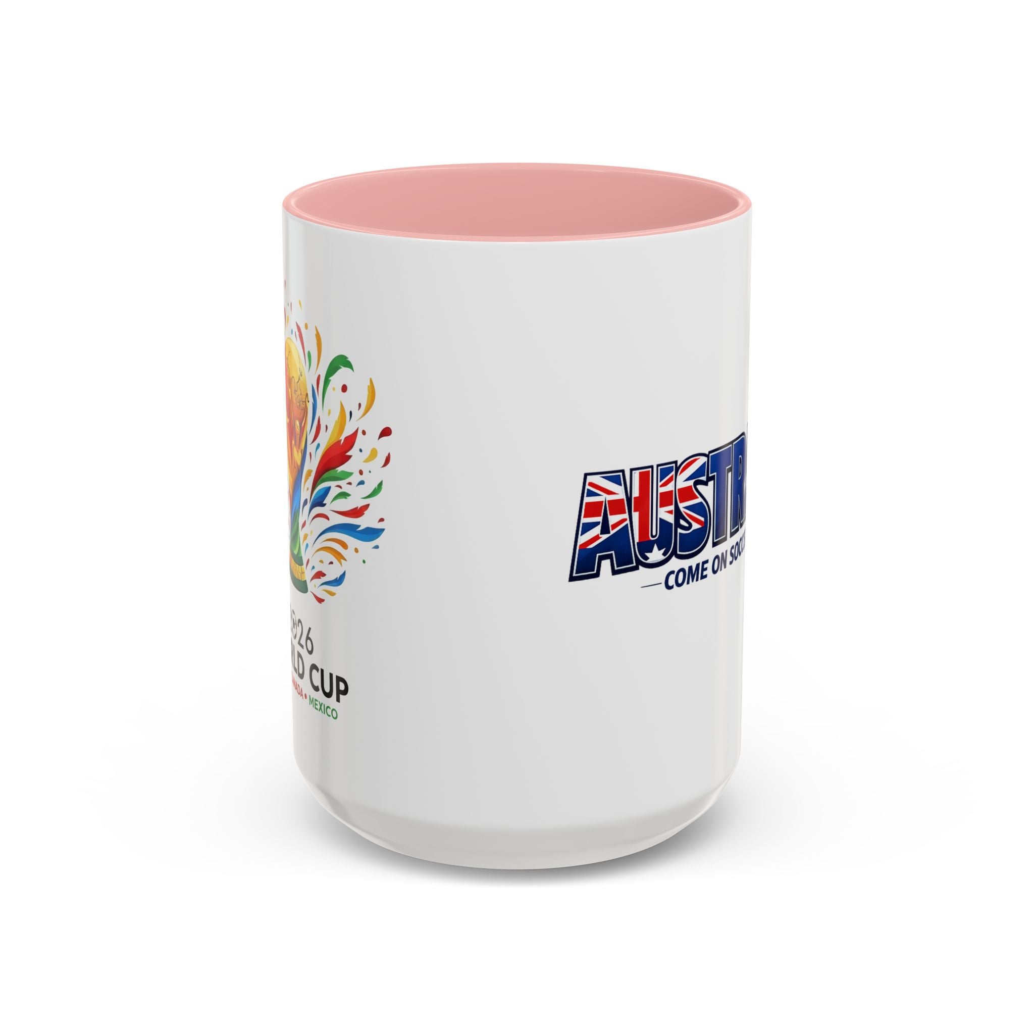 Australia Soccer Cheers Mug | Accent Coffee Mug 11oz 15oz