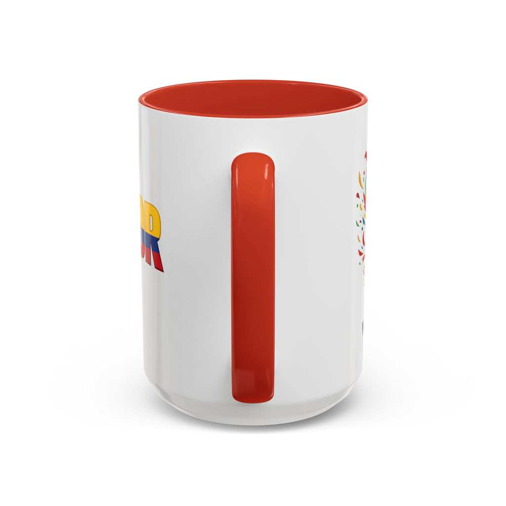 Ecuador Flag Text mug | Accent Coffee Mug (11/15oz), World Cup 2026, Gift for Dad, Father Day