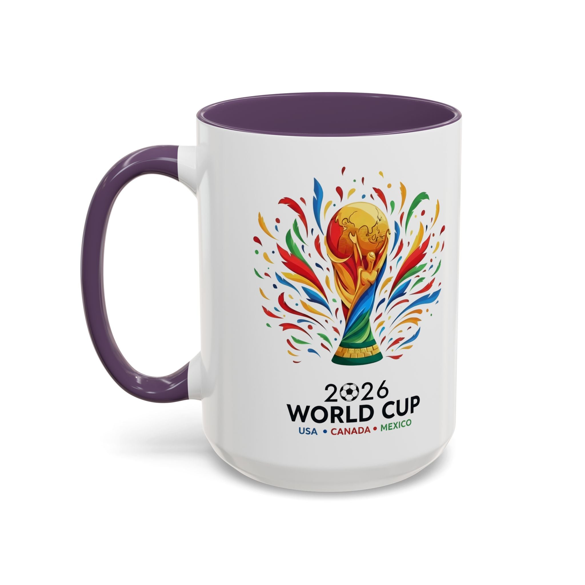 Japan Nippon Text Accent Mug | Flag Lettering Coffee Cup, World Cup 2026, Gift for Dad